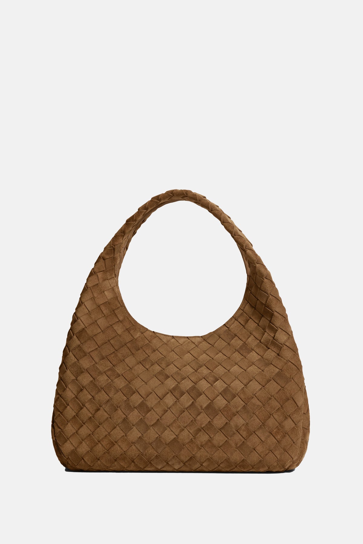 Bottega Veneta Women Campana Medium Suede Bag BOTTEGA VENETA