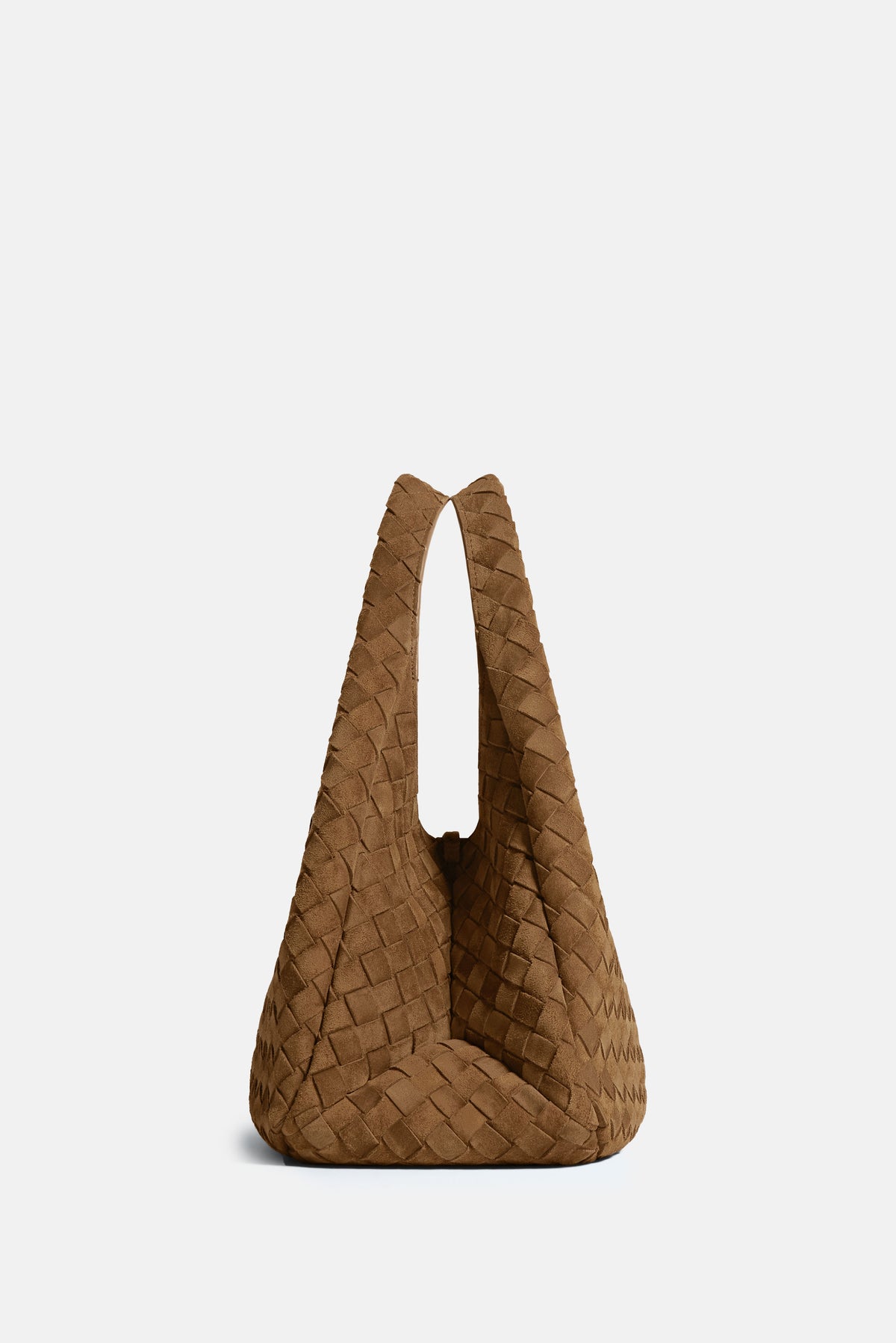 Bottega Veneta Women Campana Medium Suede Bag BOTTEGA VENETA