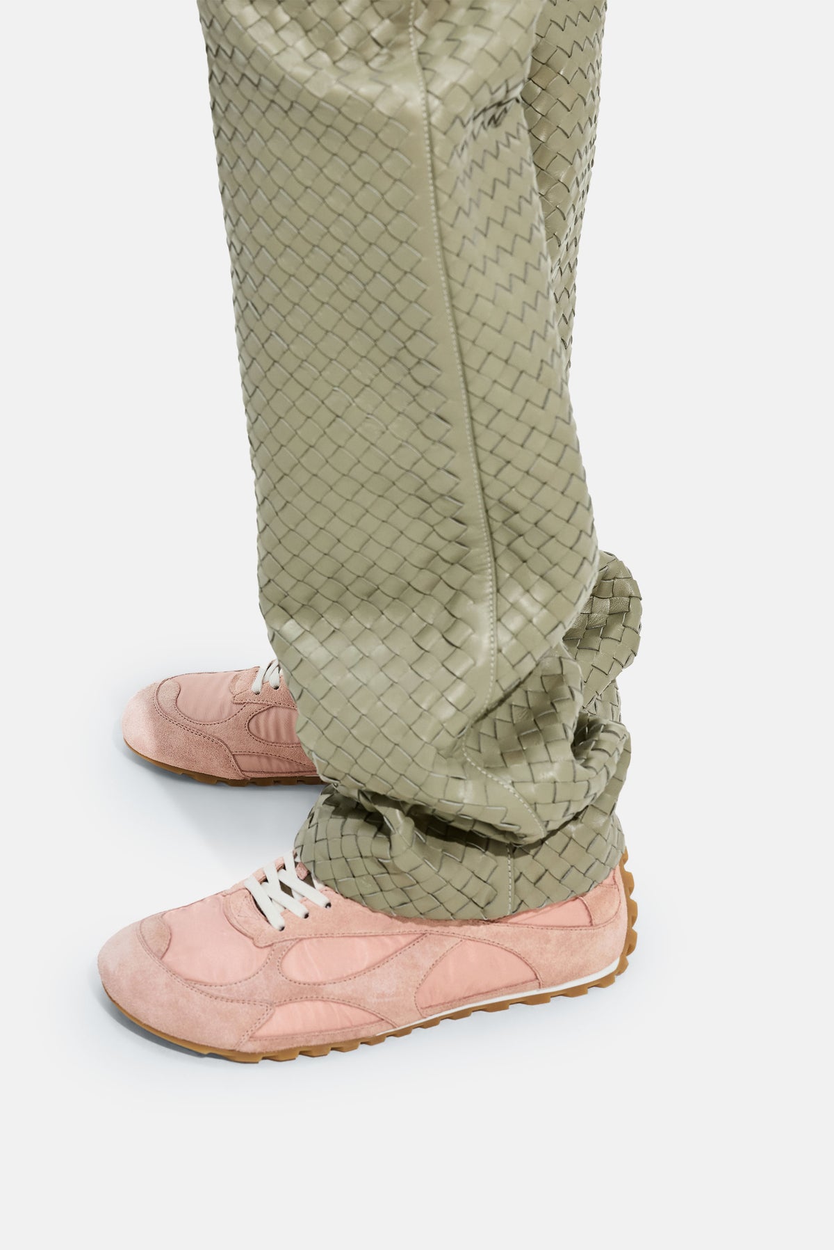 Bottega Veneta Women Orbit Sneakers Soft Suede/Nylon/Nappa BOTTEGA VENETA