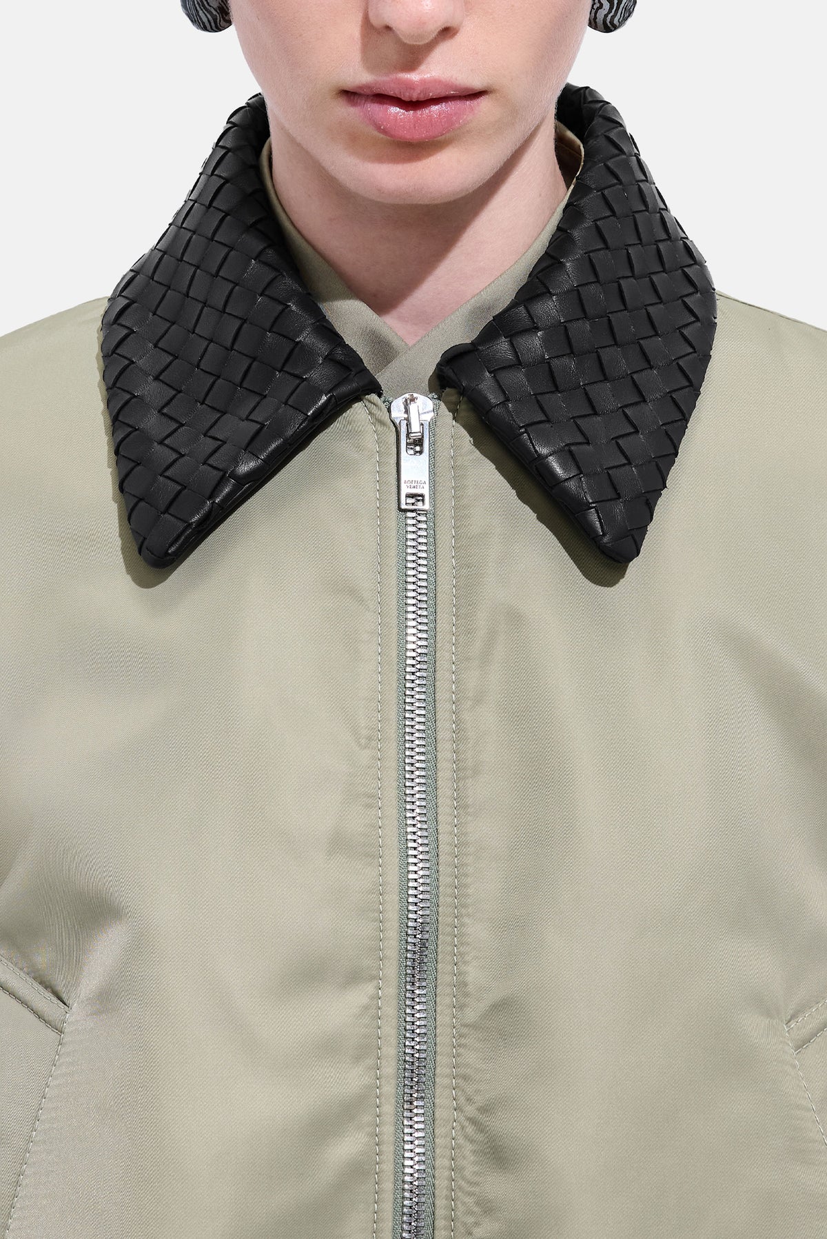 Bottega Veneta Women Satin Nylon Blouson BOTTEGA VENETA