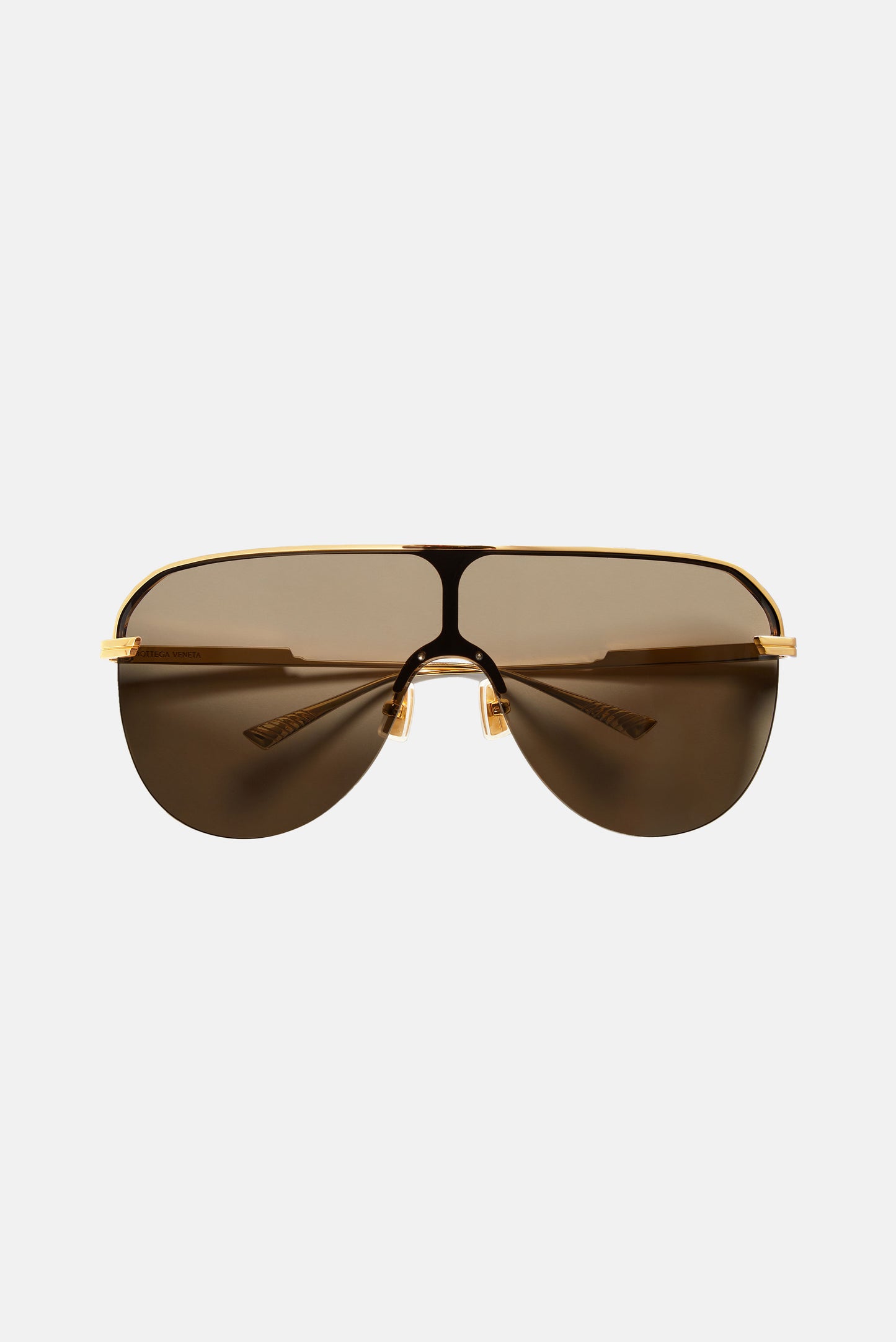 Bottega Veneta Women Long Ribbon Shield Sunglasses BOTTEGA VENETA