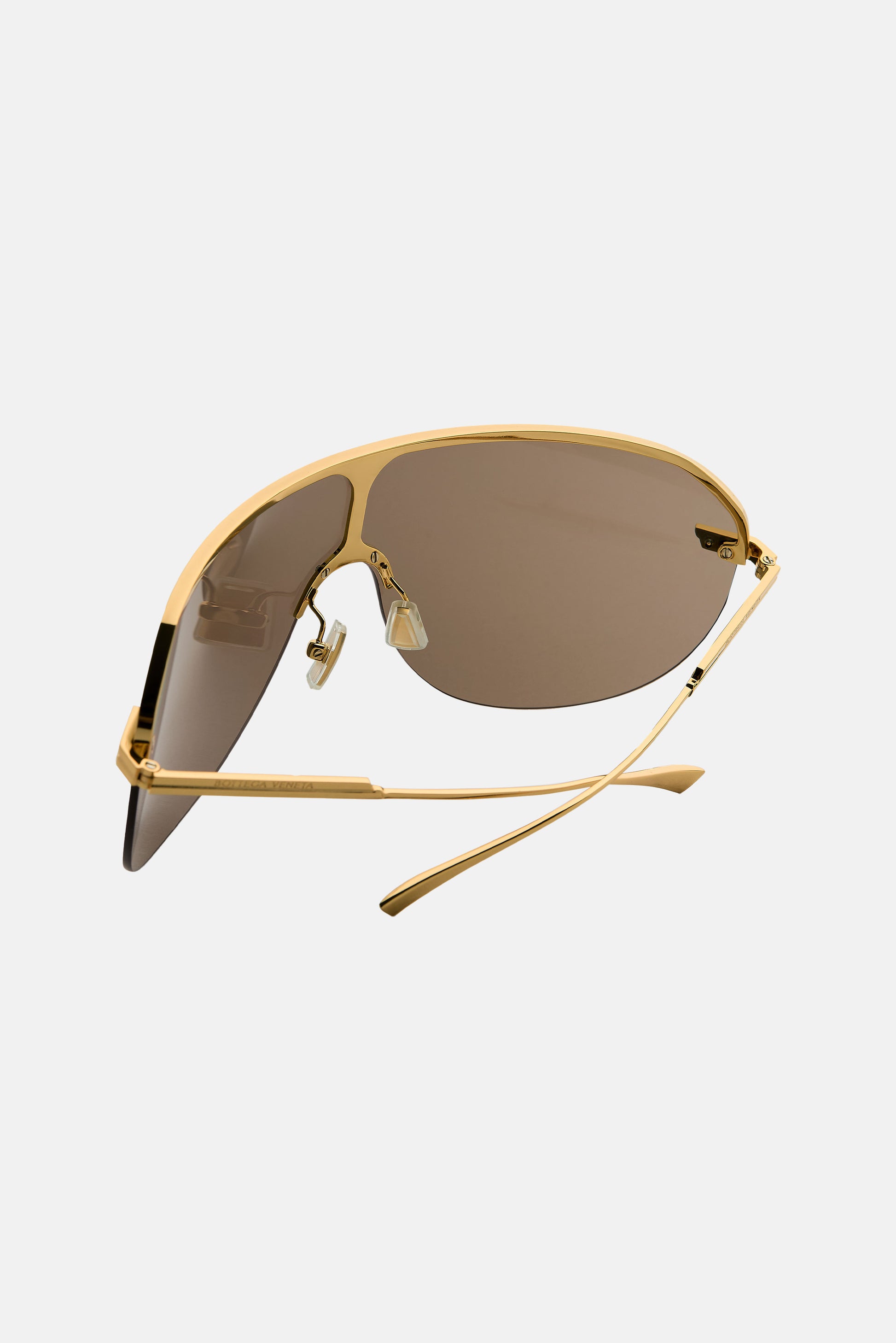 Bottega Veneta Women Long Ribbon Shield Sunglasses BOTTEGA VENETA