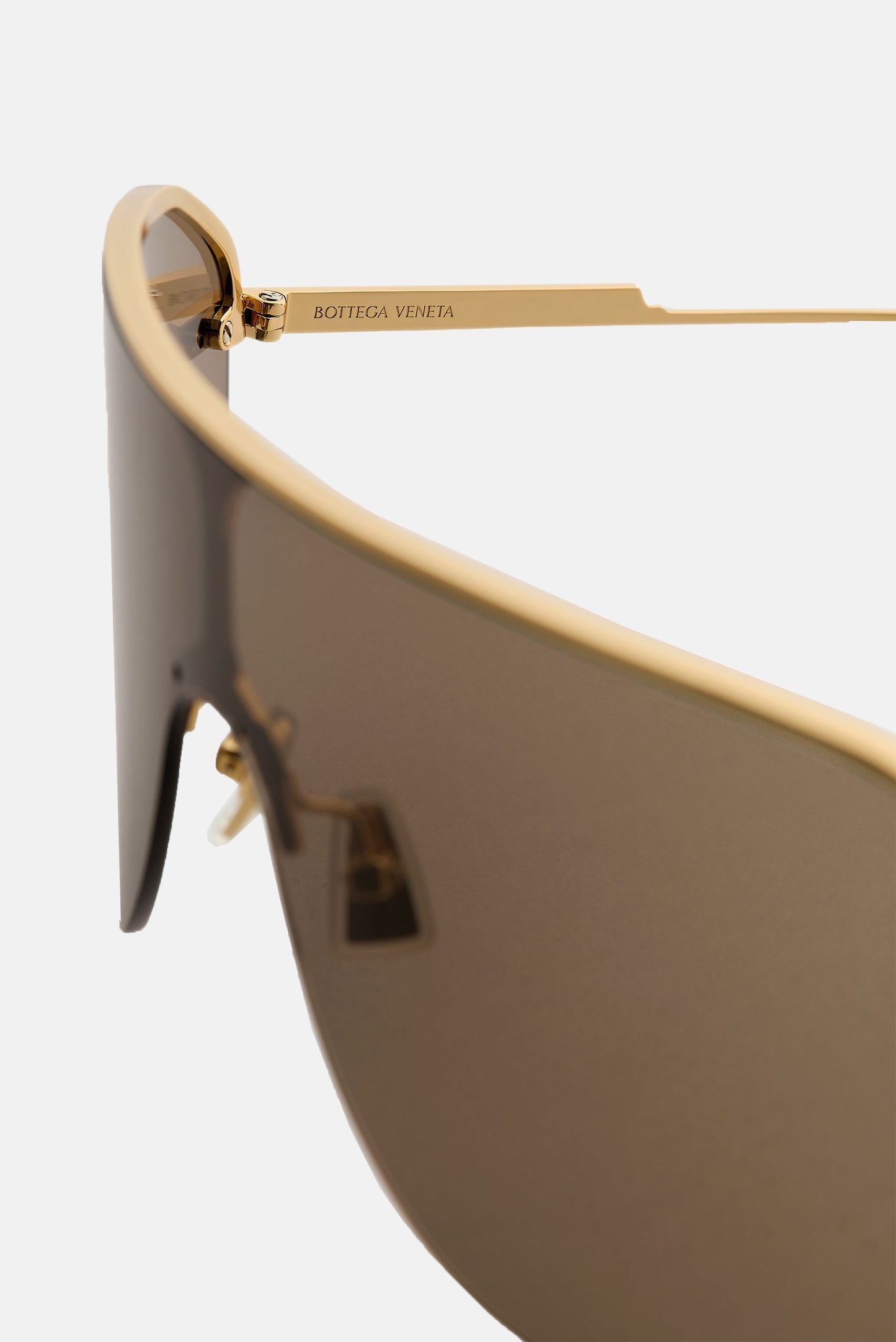 Bottega Veneta Women Long Ribbon Shield Sunglasses BOTTEGA VENETA