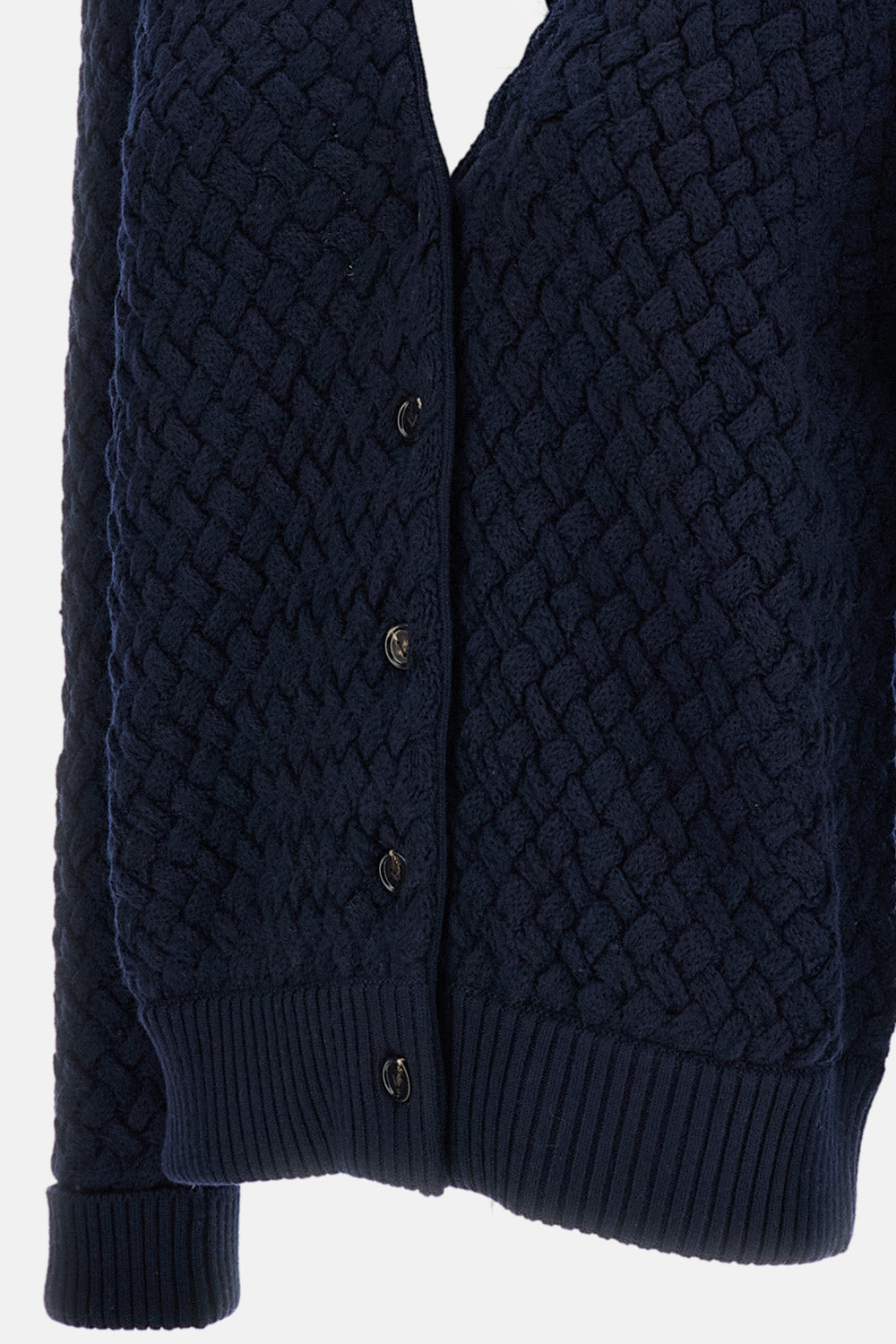 Bottega Veneta Women Intrecciato Cardigan BOTTEGA VENETA