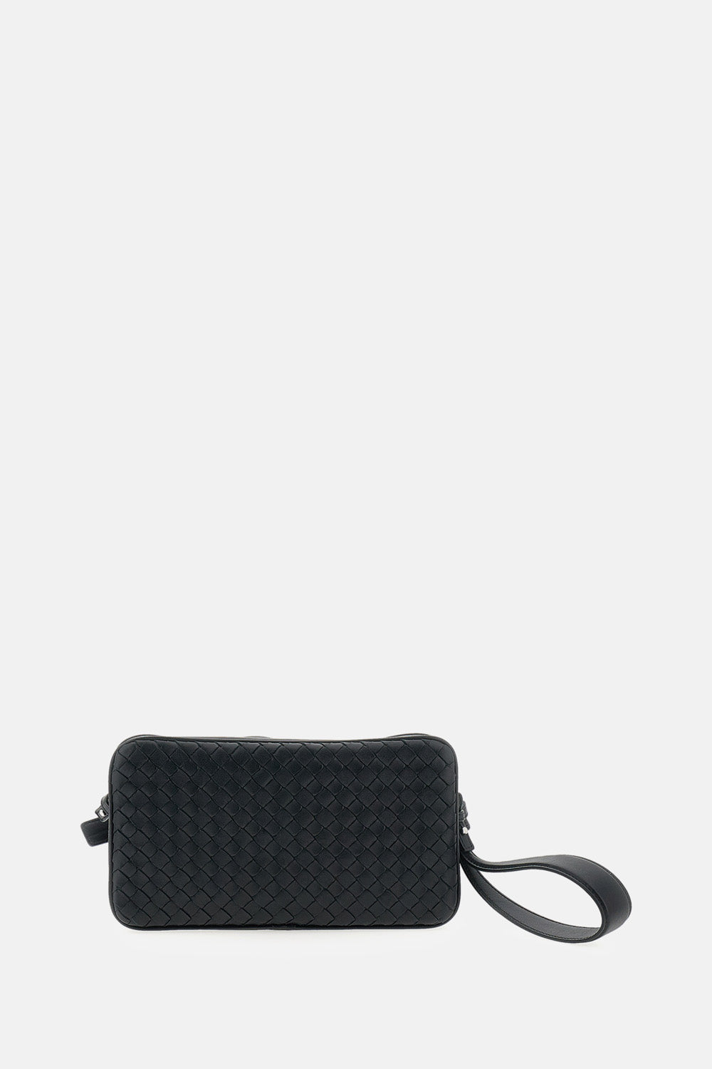 Bottega Veneta Men Small Soffietto Intrecciato Leather Pouch BOTTEGA VENETA