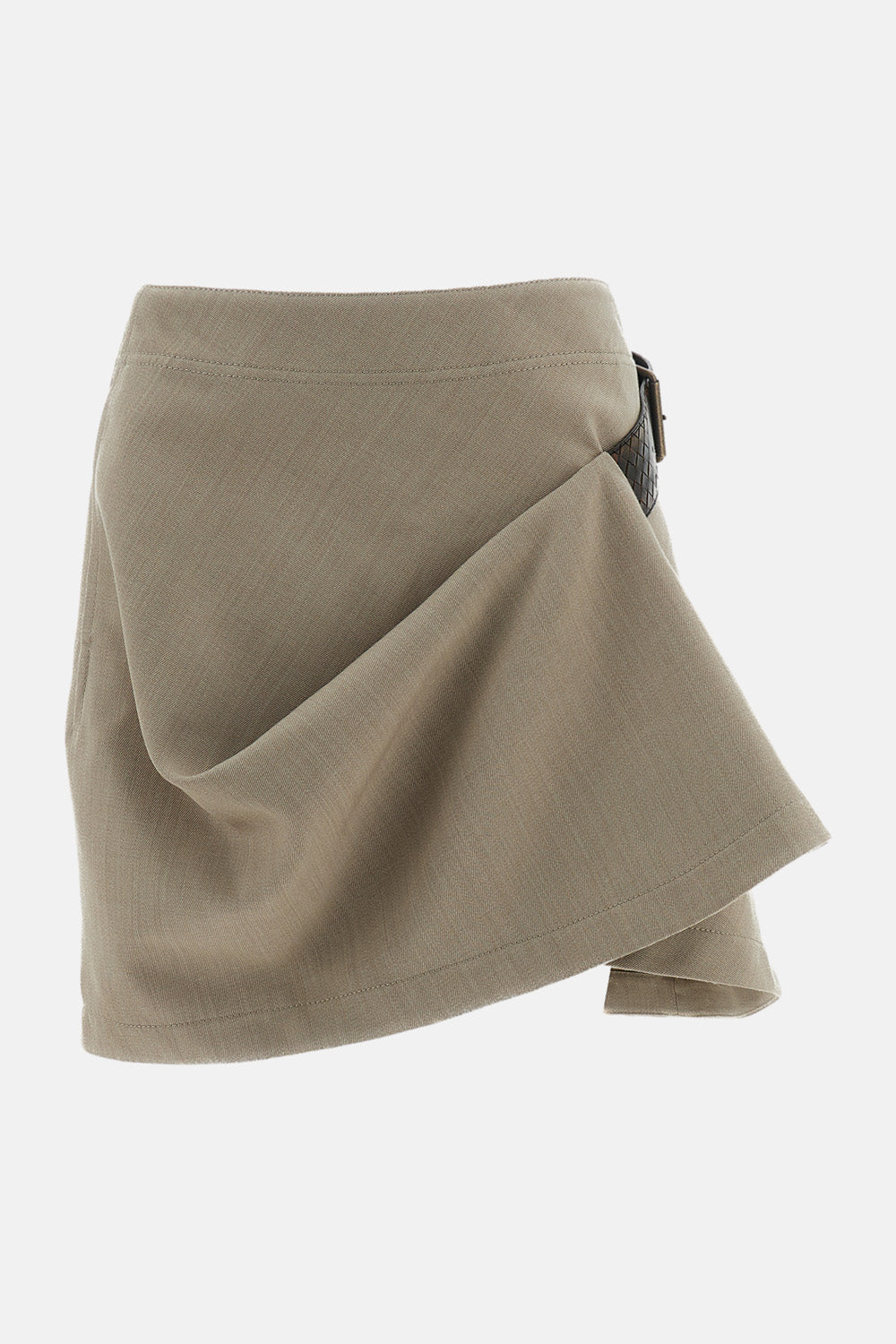 Bottega Veneta Women Soft Wool Twill Skirt BOTTEGA VENETA