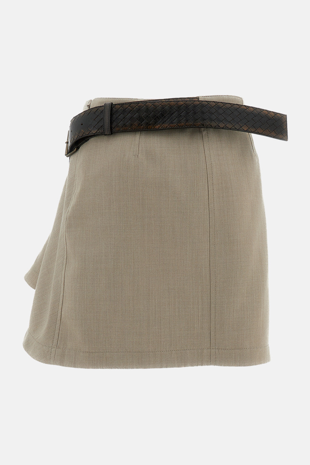 Bottega Veneta Women Soft Wool Twill Skirt BOTTEGA VENETA