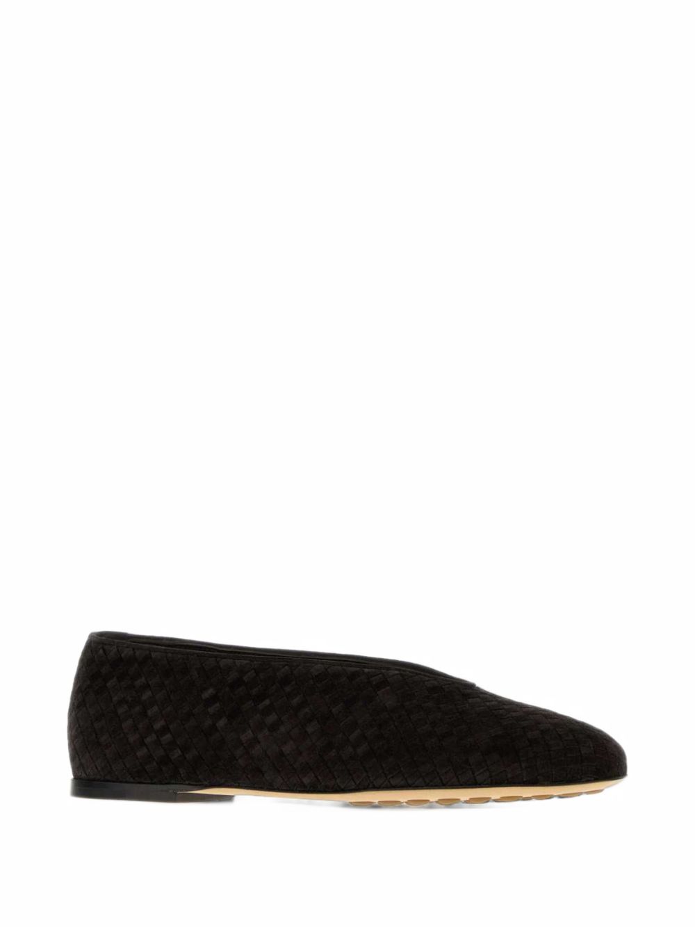 Bottega Veneta Women Rosa Leather Ballets BOTTEGA VENETA