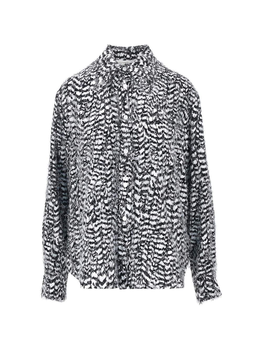 Bottega Veneta Women Printed Silk Shirt BOTTEGA VENETA