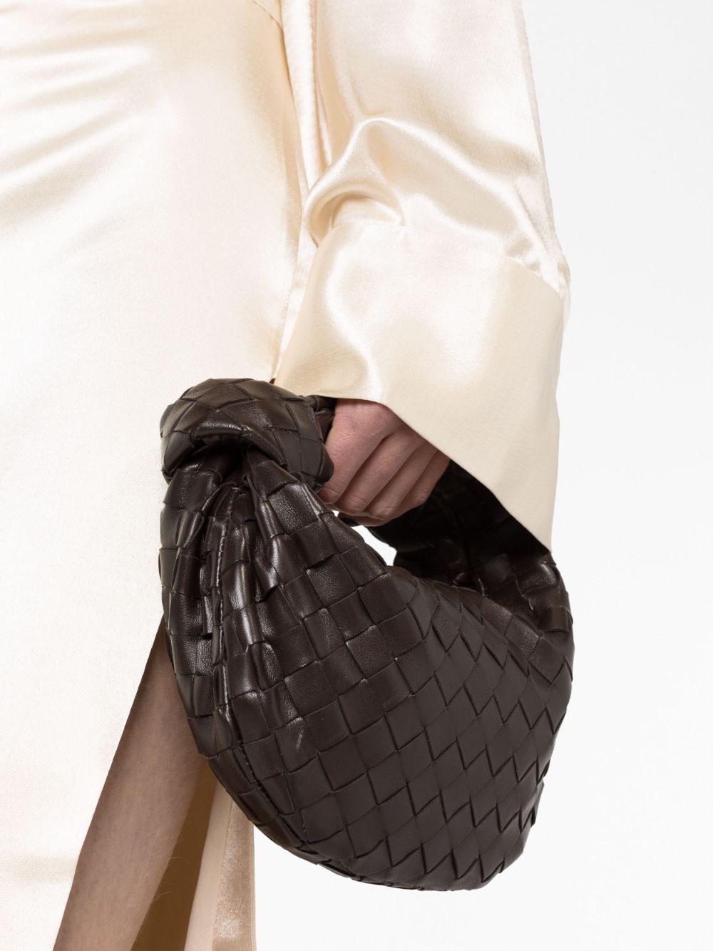 Bottega Veneta Women Jodie Mini Leather Handbag BOTTEGA VENETA