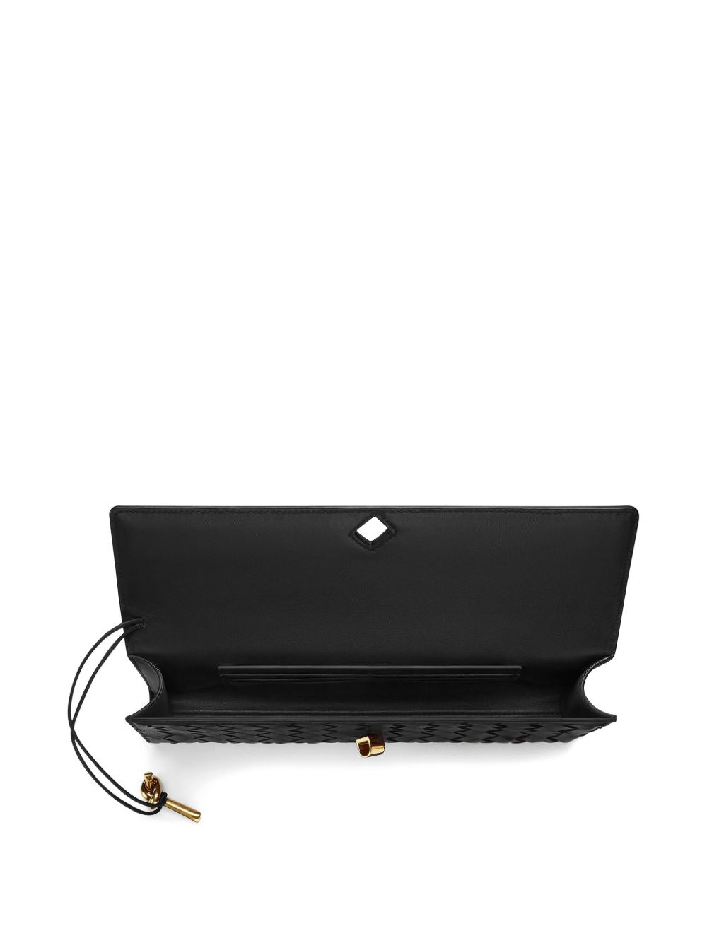Bottega Veneta Women Andiamo Leather Clutch BOTTEGA VENETA