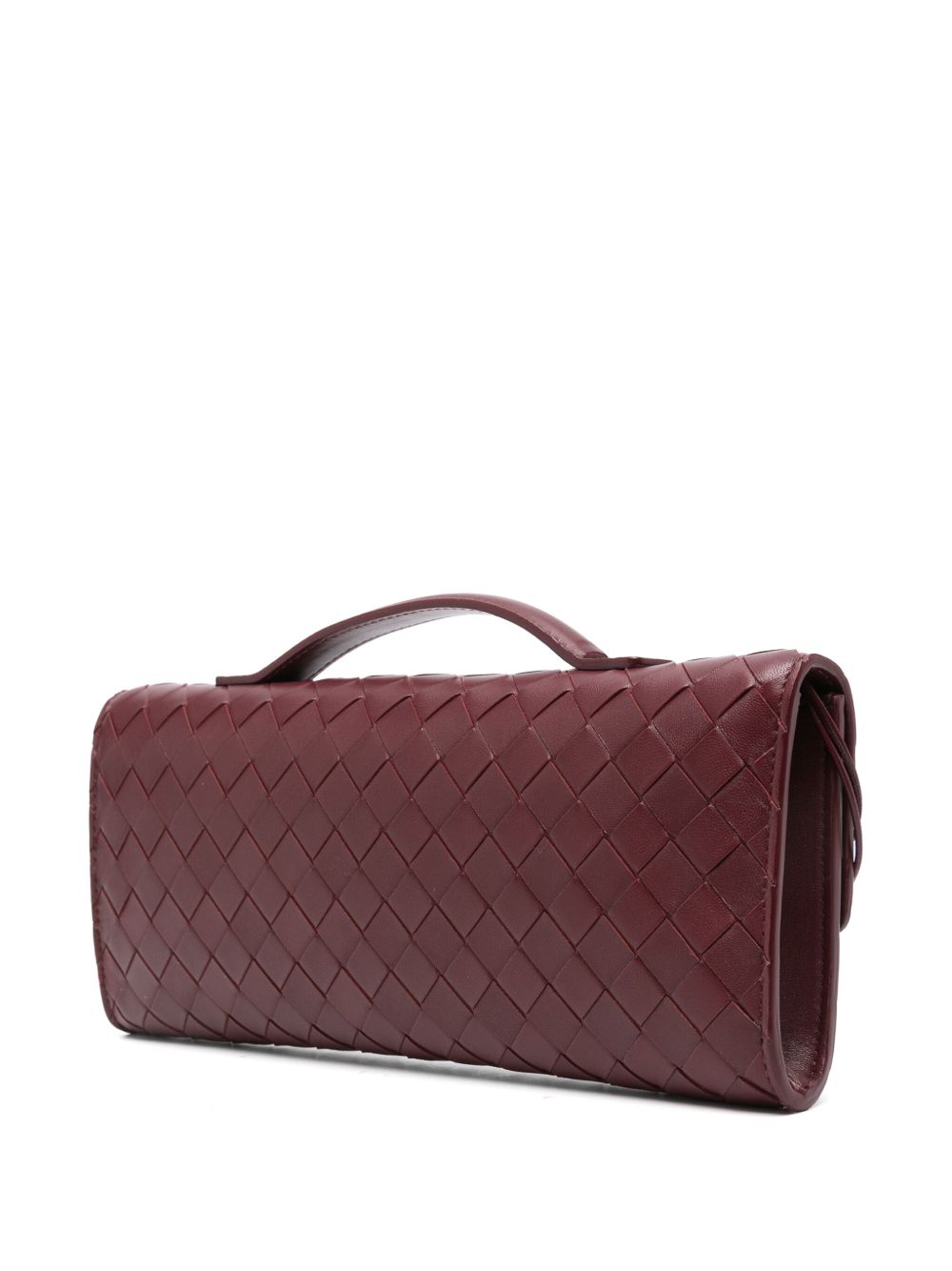 Bottega Veneta Women Andiamo Leather Clutch BOTTEGA VENETA