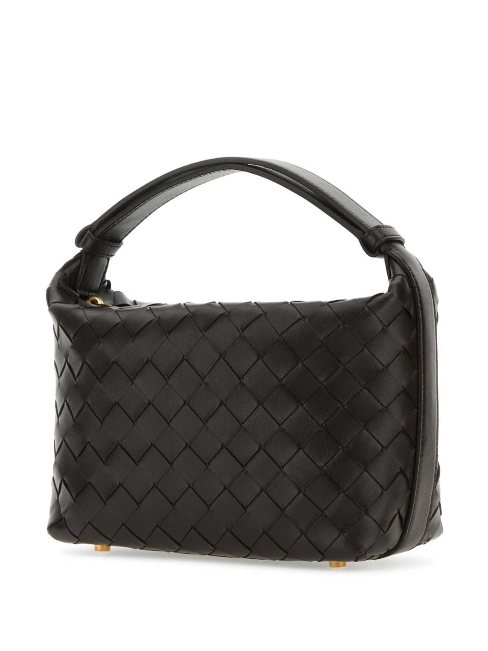 Bottega Veneta Women Wallace Mini Leather Handbag BOTTEGA VENETA