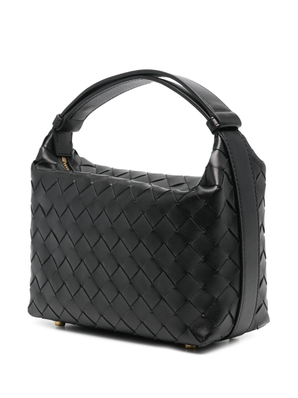 Bottega Veneta Women Wallace Mini Leather Handbag BOTTEGA VENETA