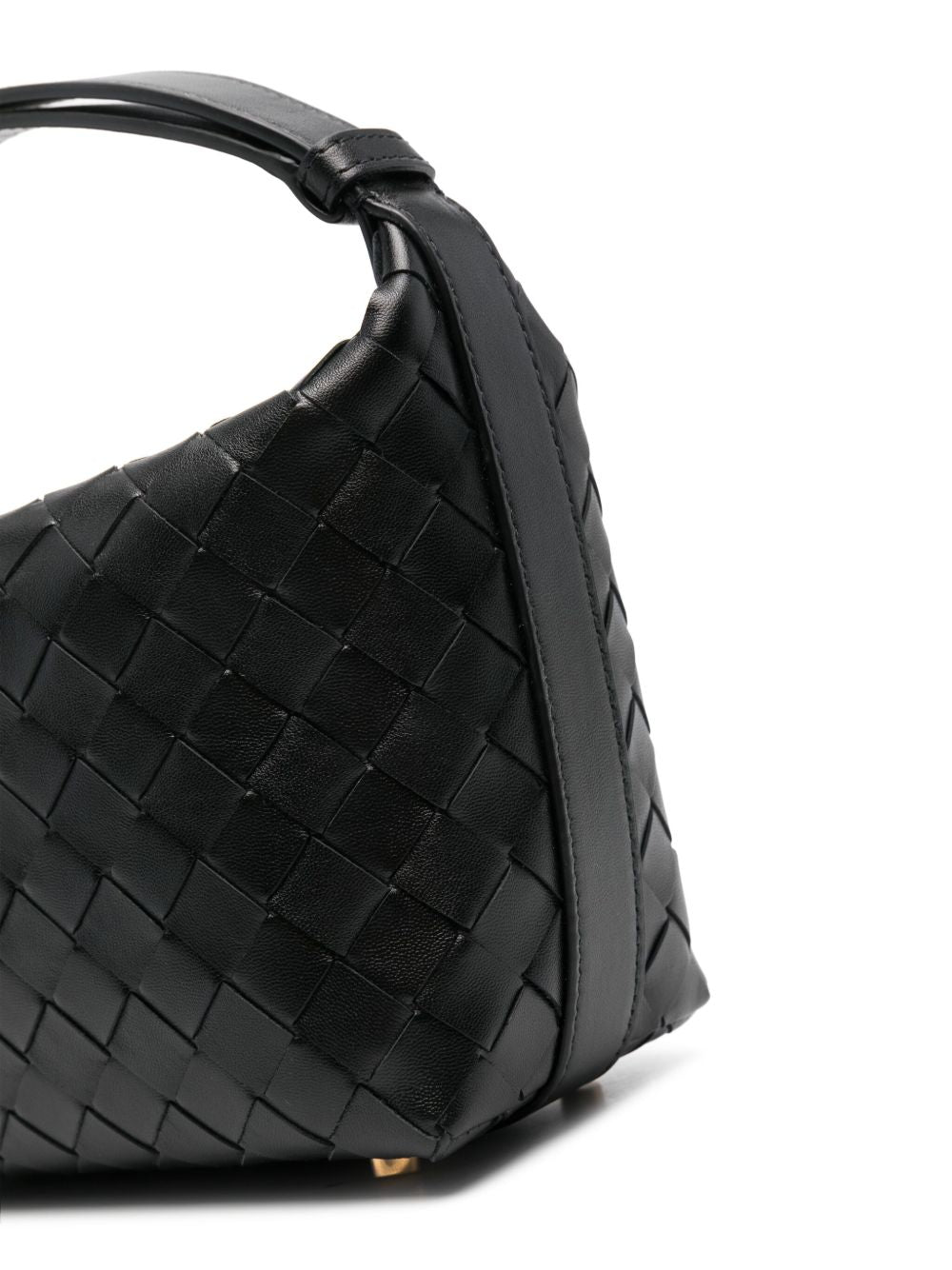 Bottega Veneta Women Wallace Mini Leather Handbag BOTTEGA VENETA