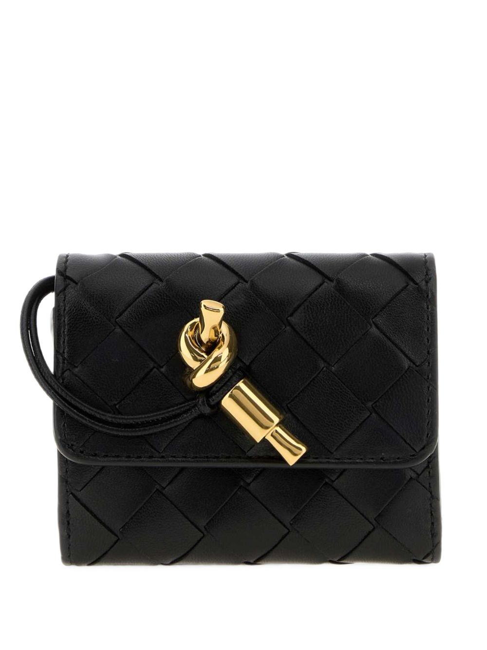 Bottega Veneta Women Andiamo Leather Wallet BOTTEGA VENETA