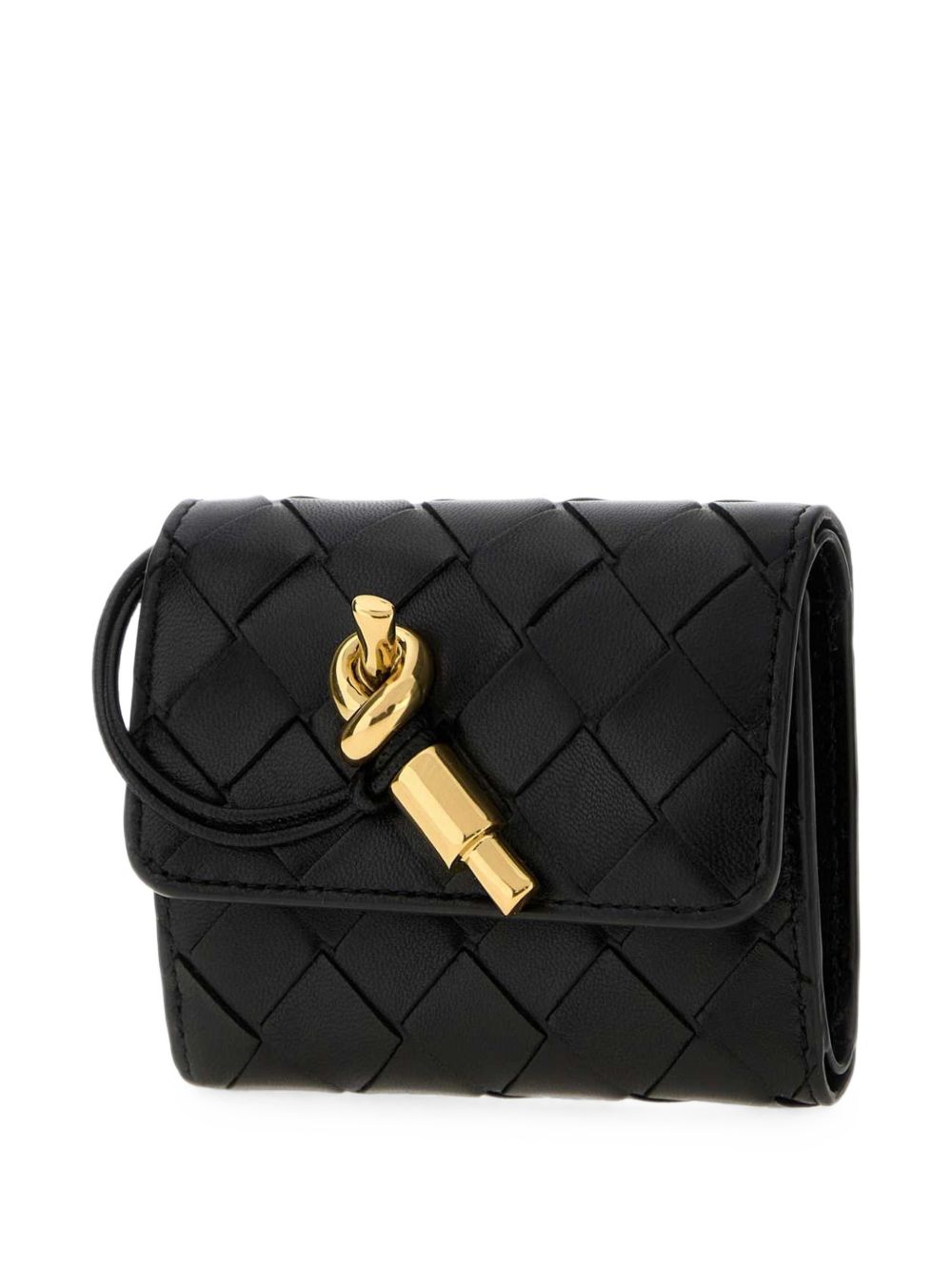 Bottega Veneta Women Andiamo Leather Wallet BOTTEGA VENETA