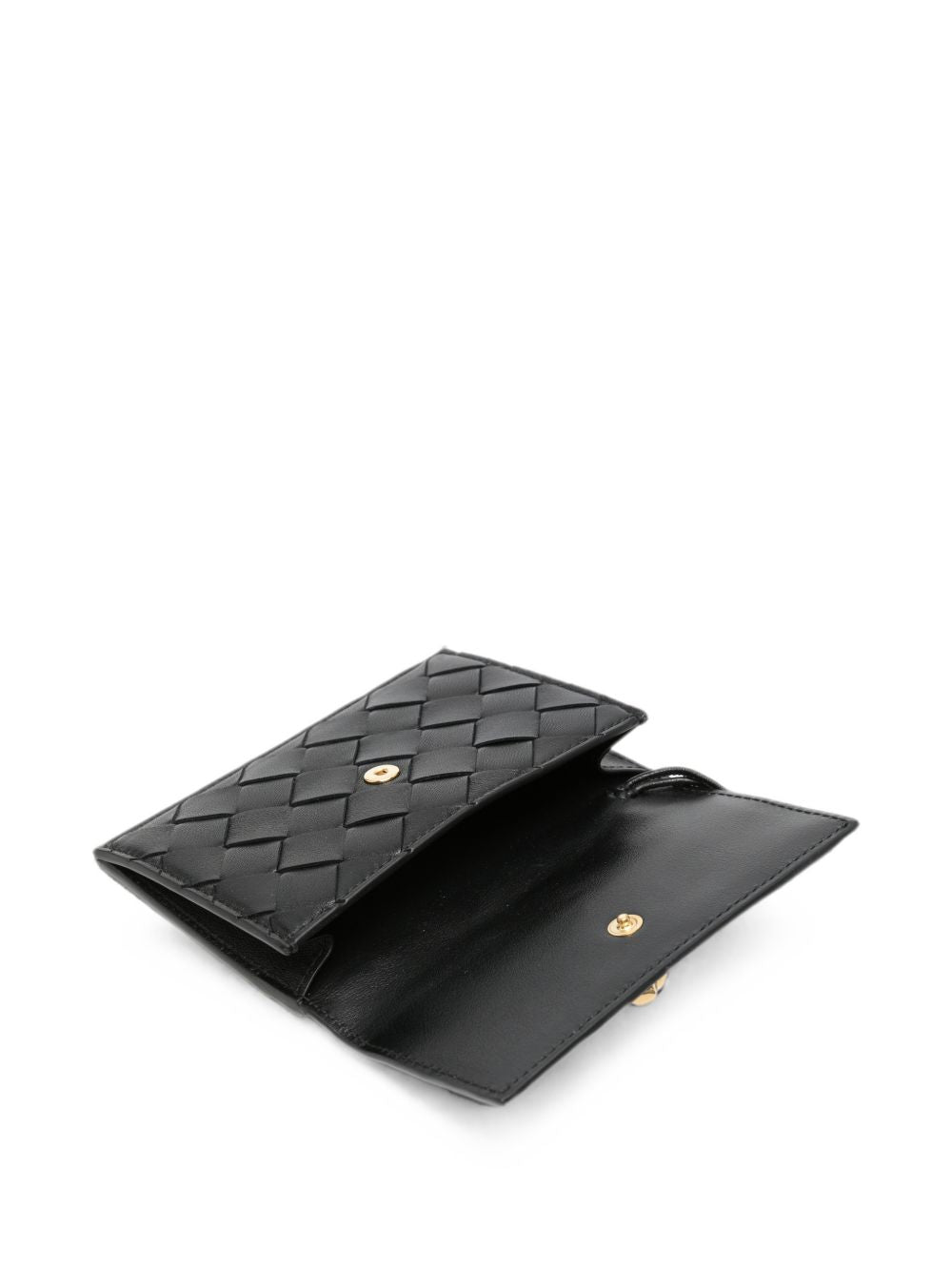 Bottega Veneta Women Andiamo Leather Card Case BOTTEGA VENETA
