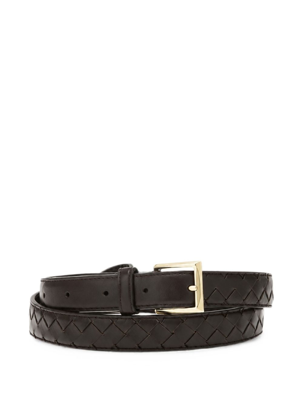 Bottega Veneta Women Solo Leather Belt BOTTEGA VENETA