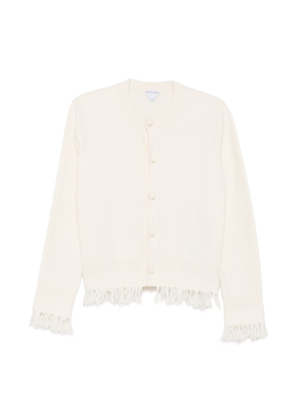 Bottega Veneta Women Wool Fringed Cardigan BOTTEGA VENETA