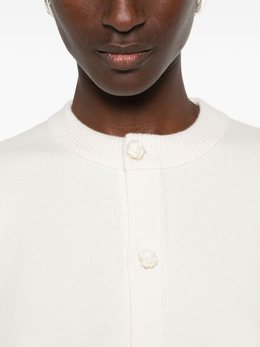 Bottega Veneta Women Wool Fringed Cardigan BOTTEGA VENETA