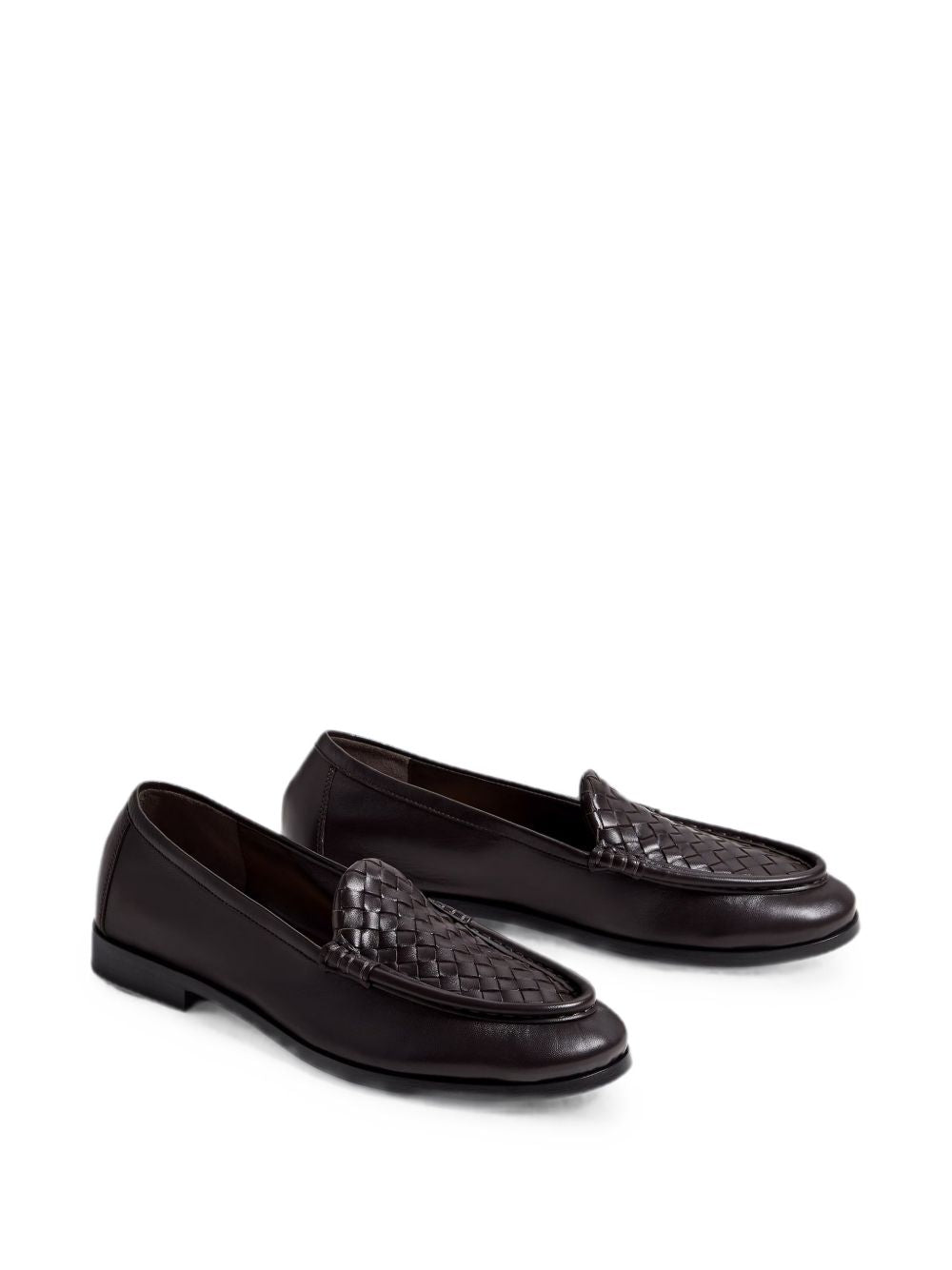 Bottega Veneta Women Silenzio Leather Loafers BOTTEGA VENETA