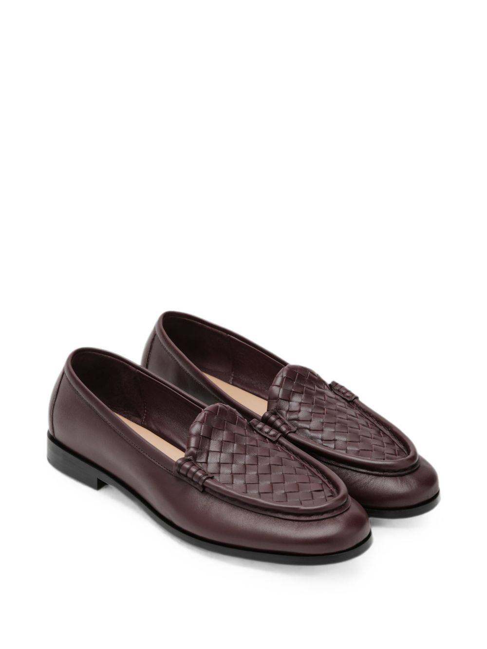 Bottega Veneta Women Silenzio Leather Loafers BOTTEGA VENETA
