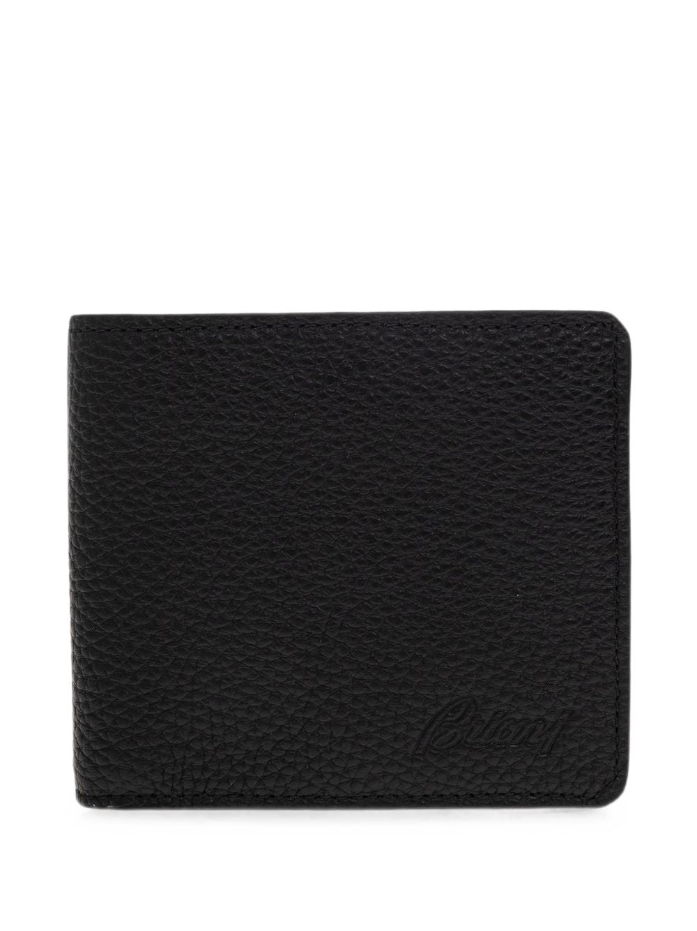 Brioni Men Leather Classic Wallet BRIONI