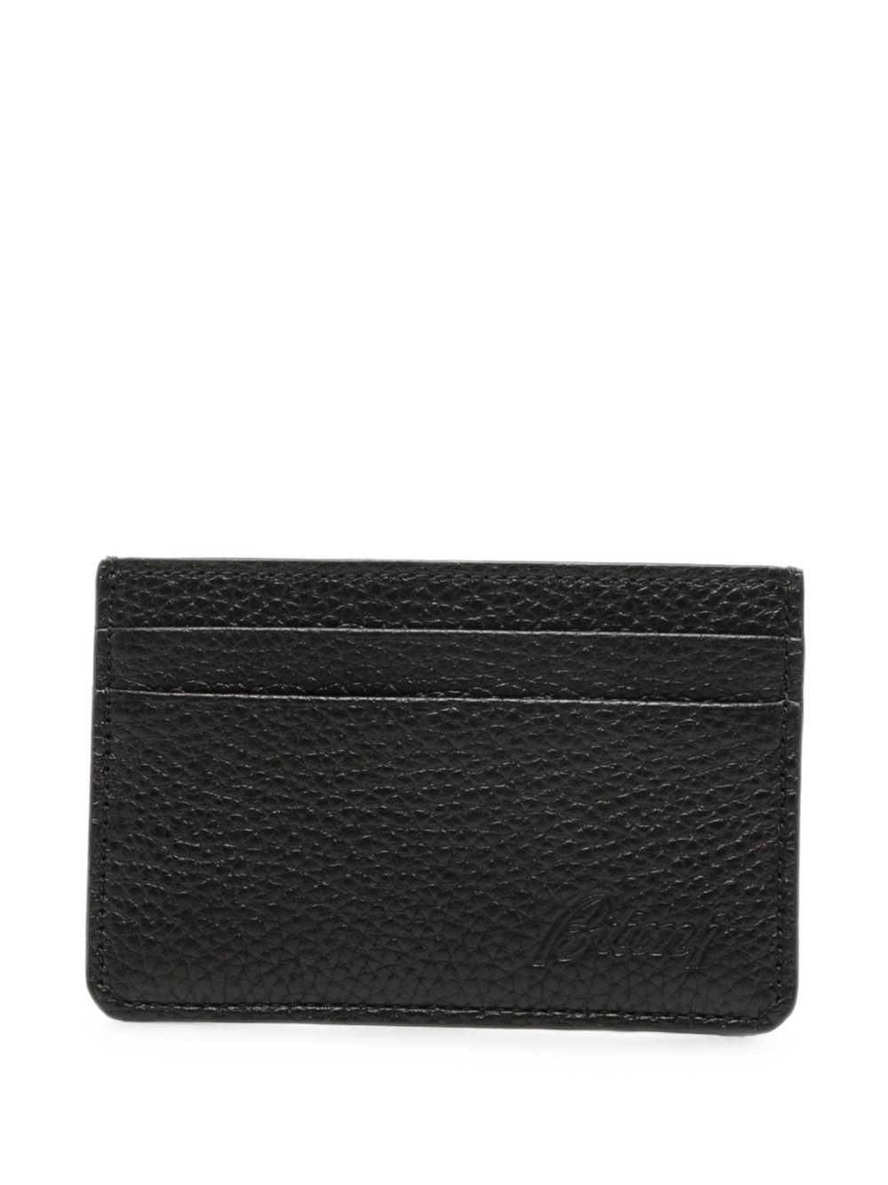 Brioni Men Leather Credit Card Case BRIONI