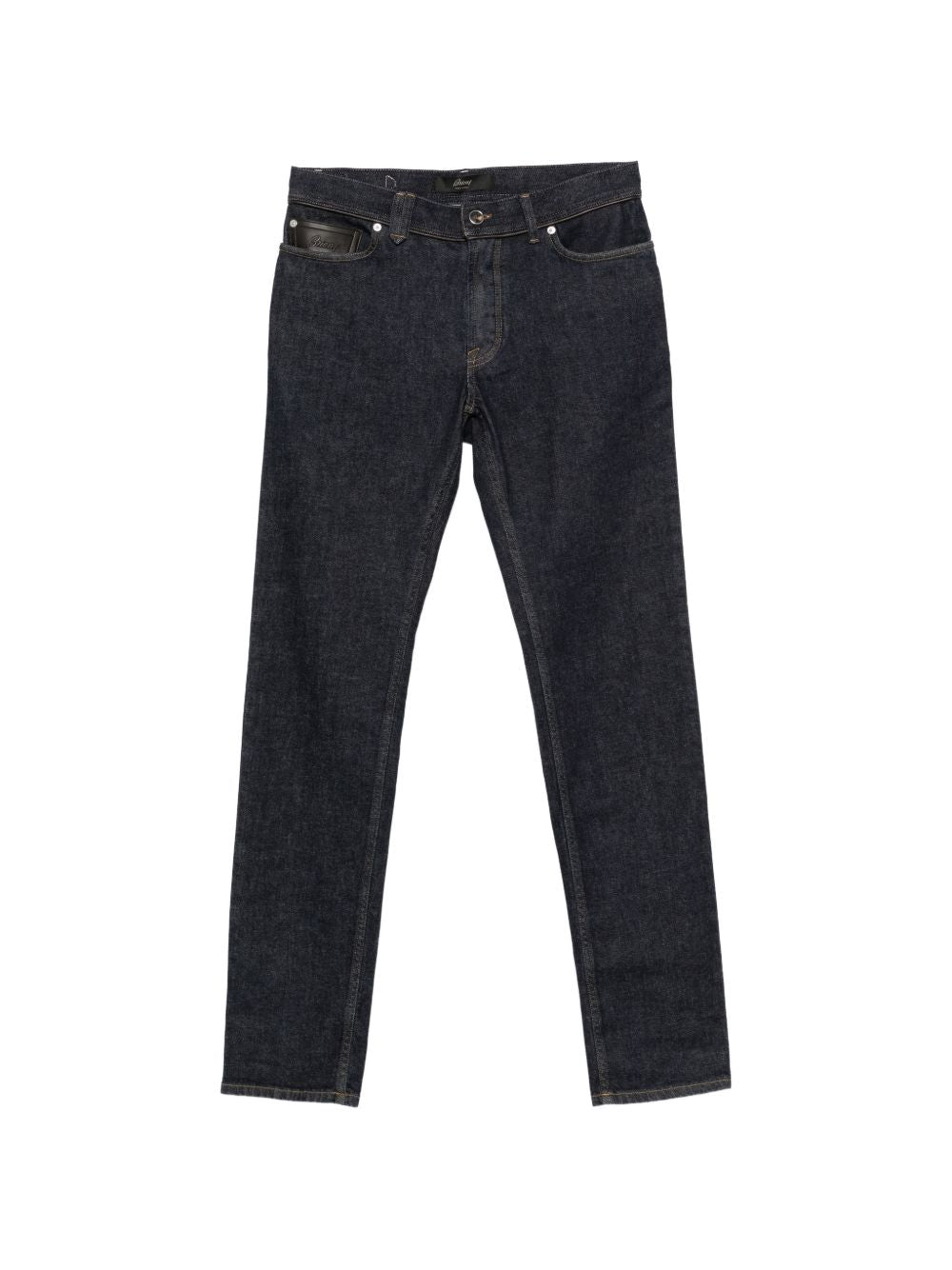 Brioni Men Cotton And Cashmere Denim Jeans BRIONI