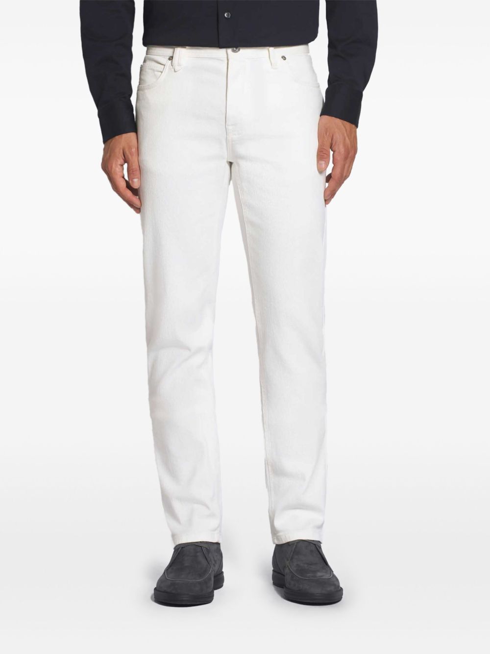 Brioni Men Denim Cotton Jeans BRIONI