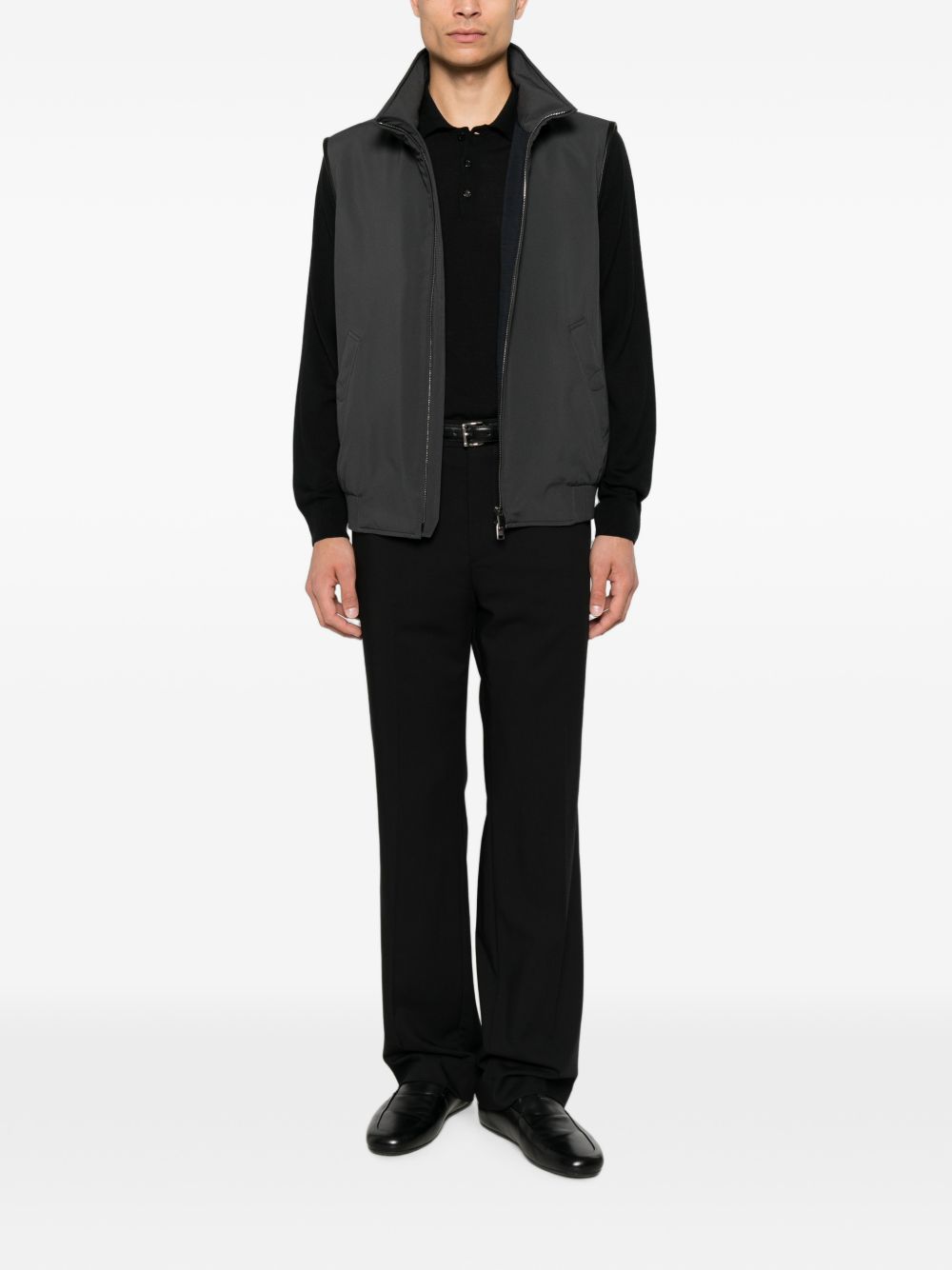 Brioni Men Nylon Down Vest BRIONI