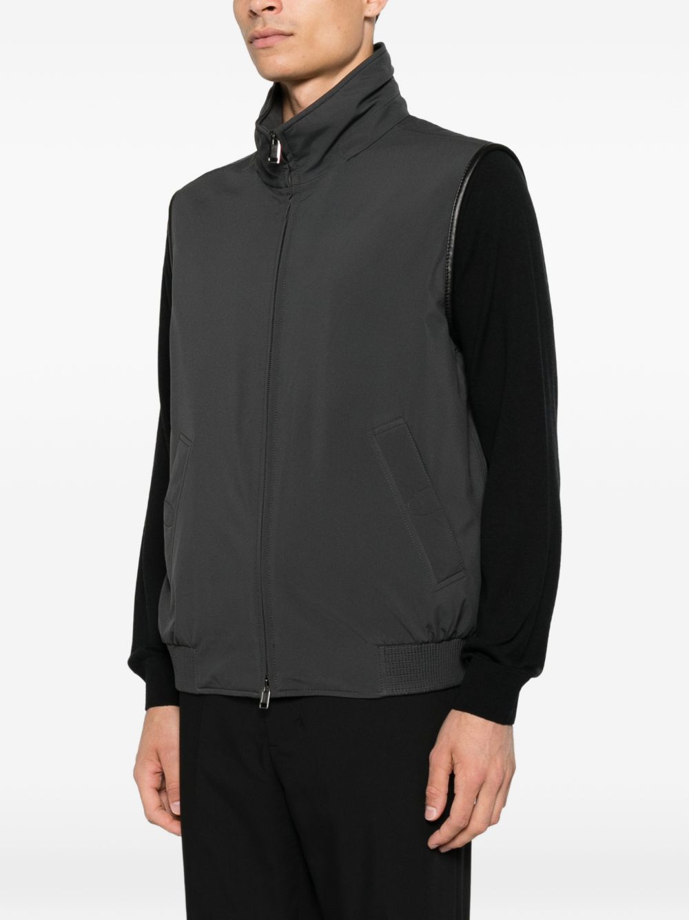 Brioni Men Nylon Down Vest BRIONI