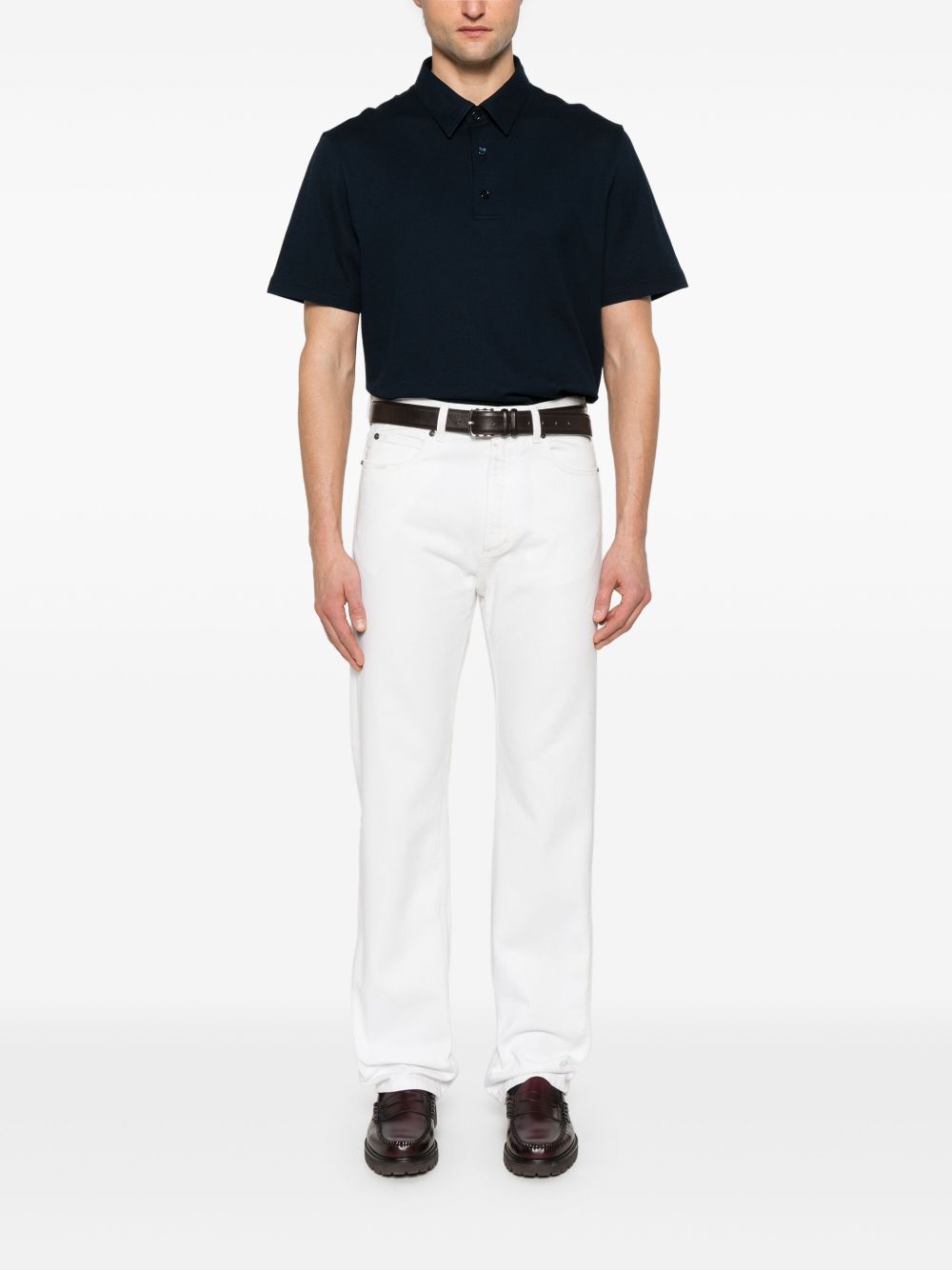 Brioni Men Cotton Polo Shirt BRIONI