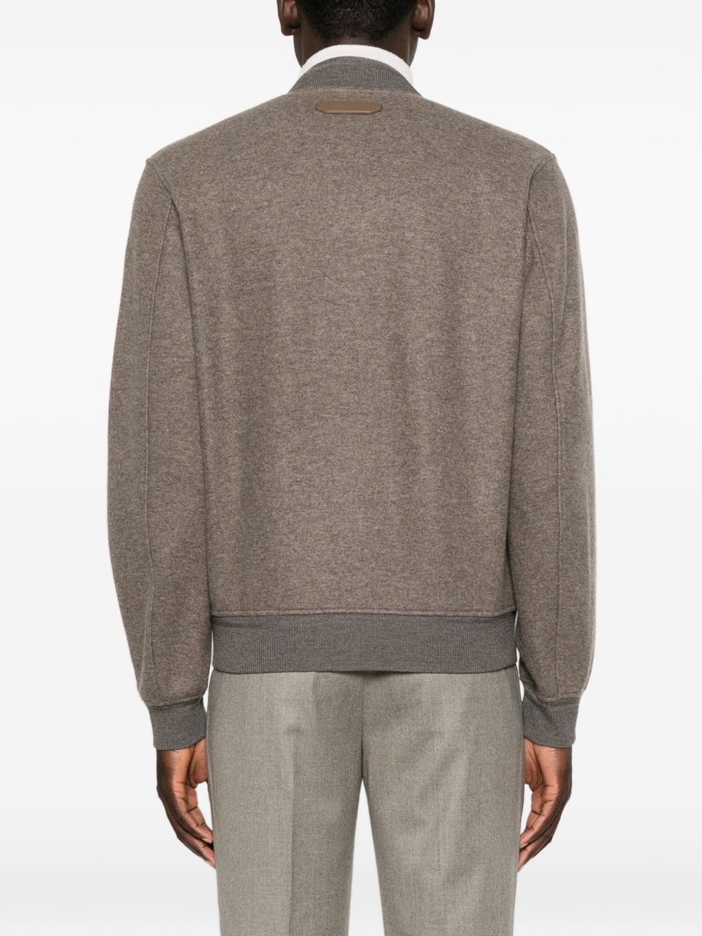 Brioni Men Cashmere Bomber Jacket BRIONI