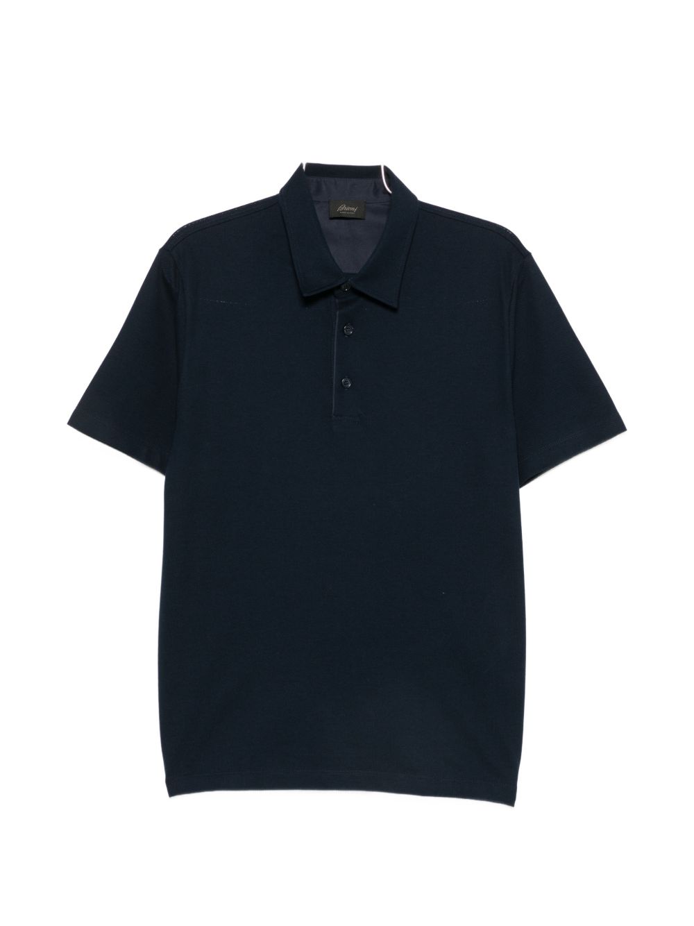 Brioni Men Piquet Cotton Polo Shirt BRIONI