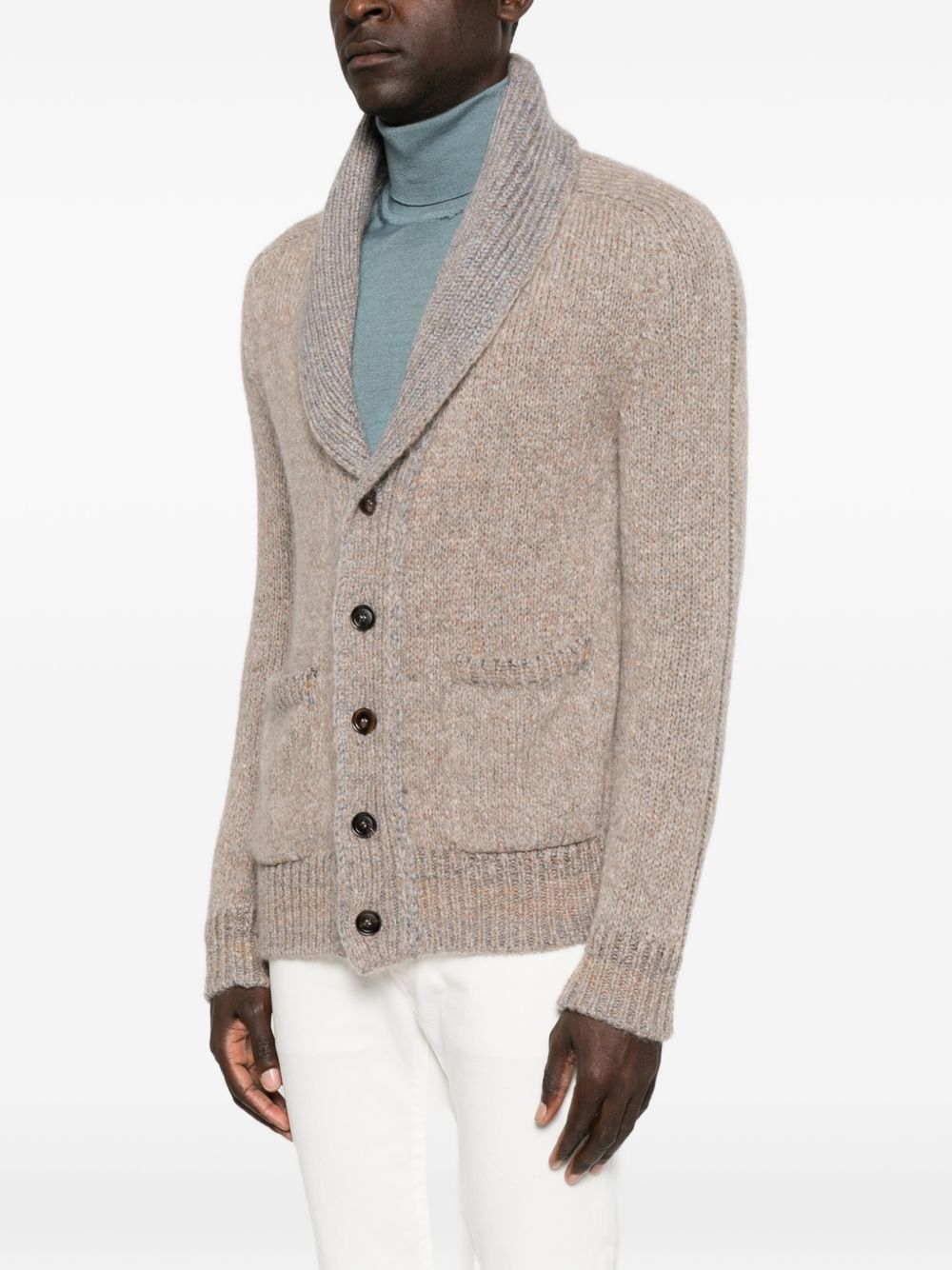 Brioni Men Cashmere And Silk Cardigan BRIONI
