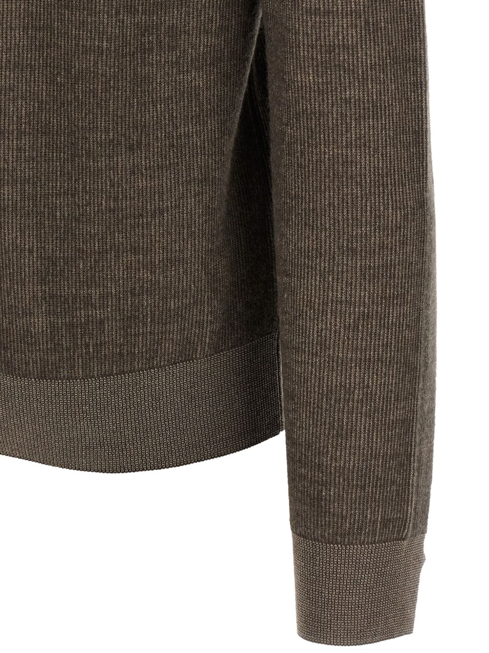 Brioni Men Cashmere And Wool Crewneck Sweater BRIONI