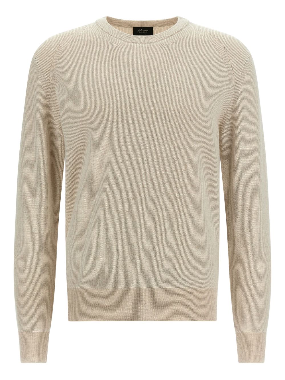 Brioni Men Cashmere And Wool Crewneck Sweater BRIONI
