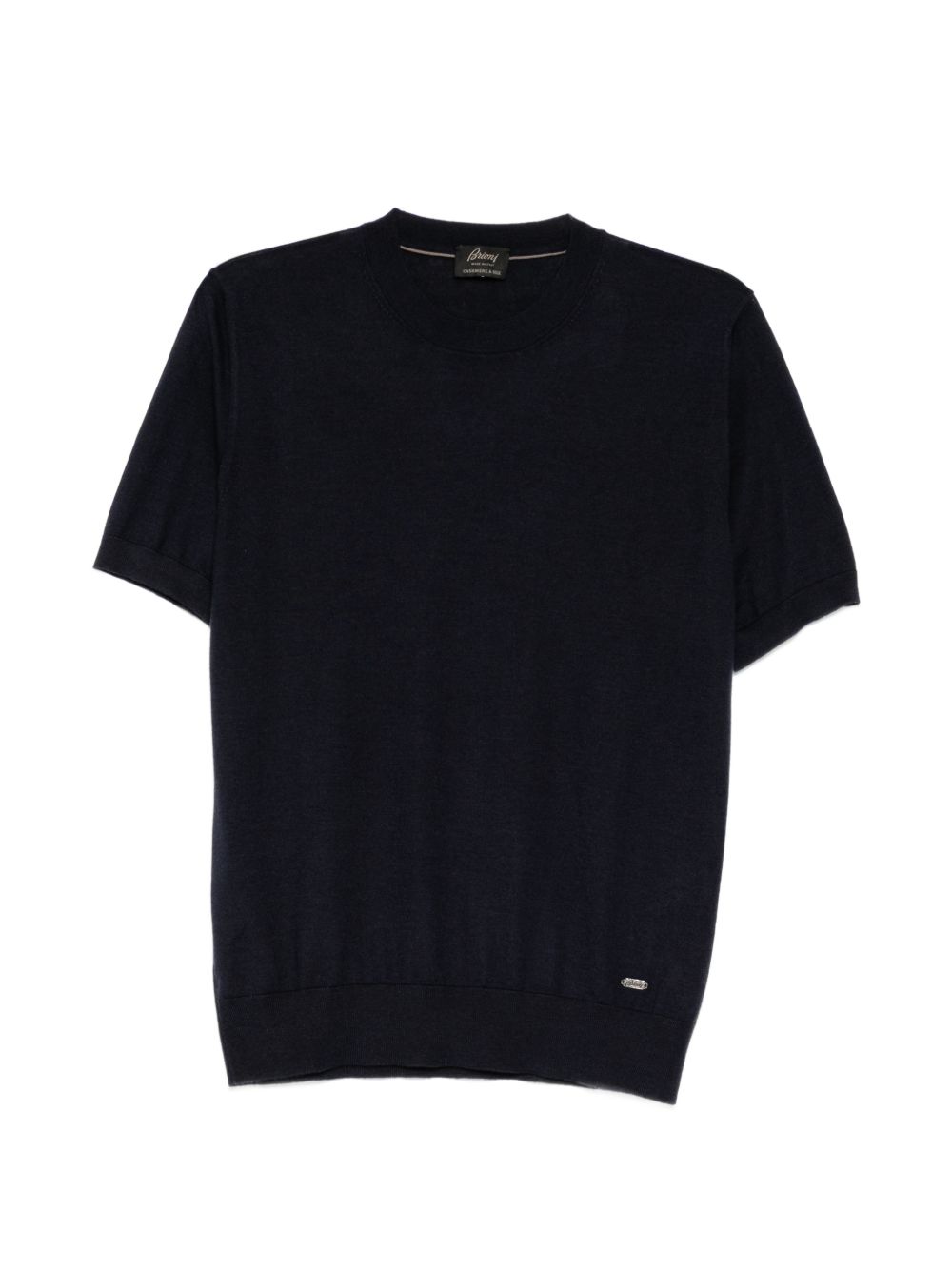 Brioni Men Cashmere And Silk Blend T-Shirt BRIONI