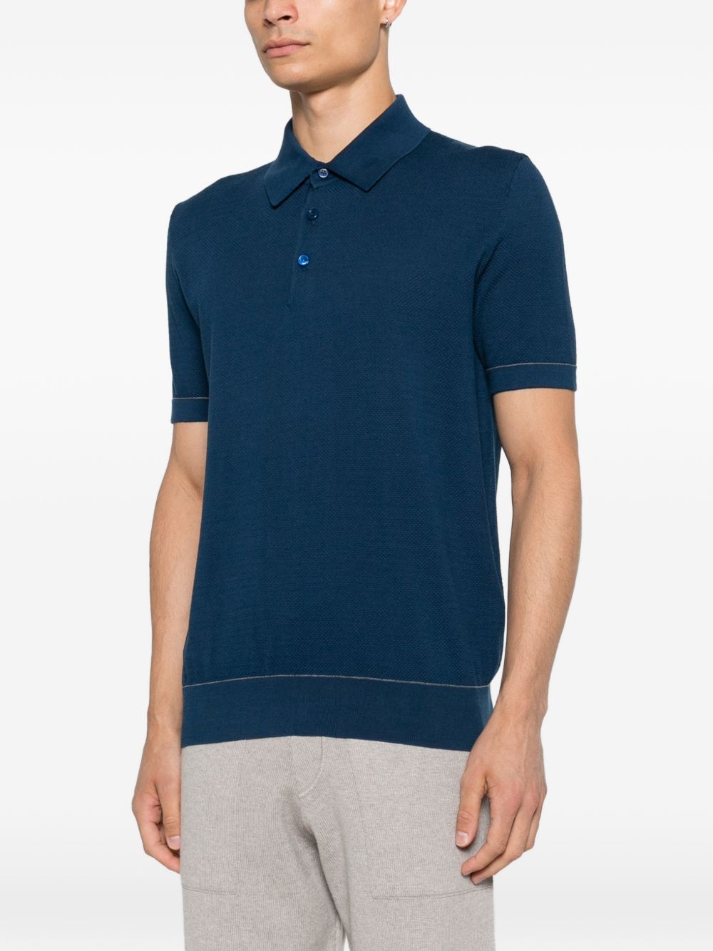 Brioni Men Cotton Polo Shirt BRIONI
