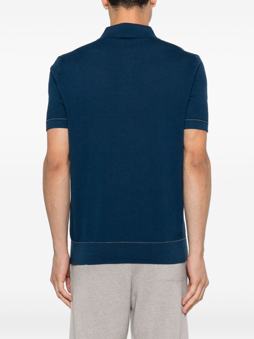 Brioni Men Cotton Polo Shirt BRIONI