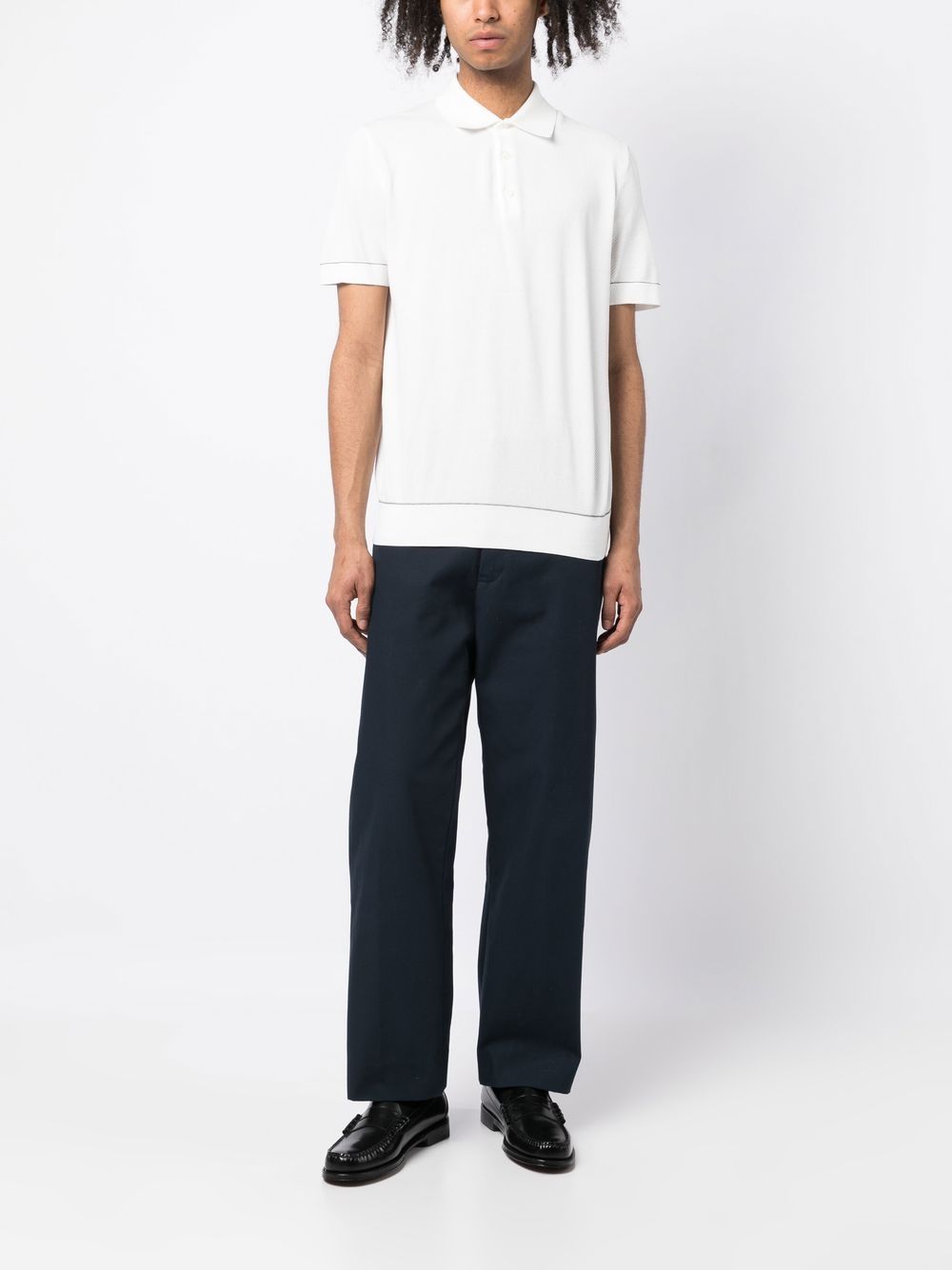 Brioni Men Cotton Polo Shirt BRIONI