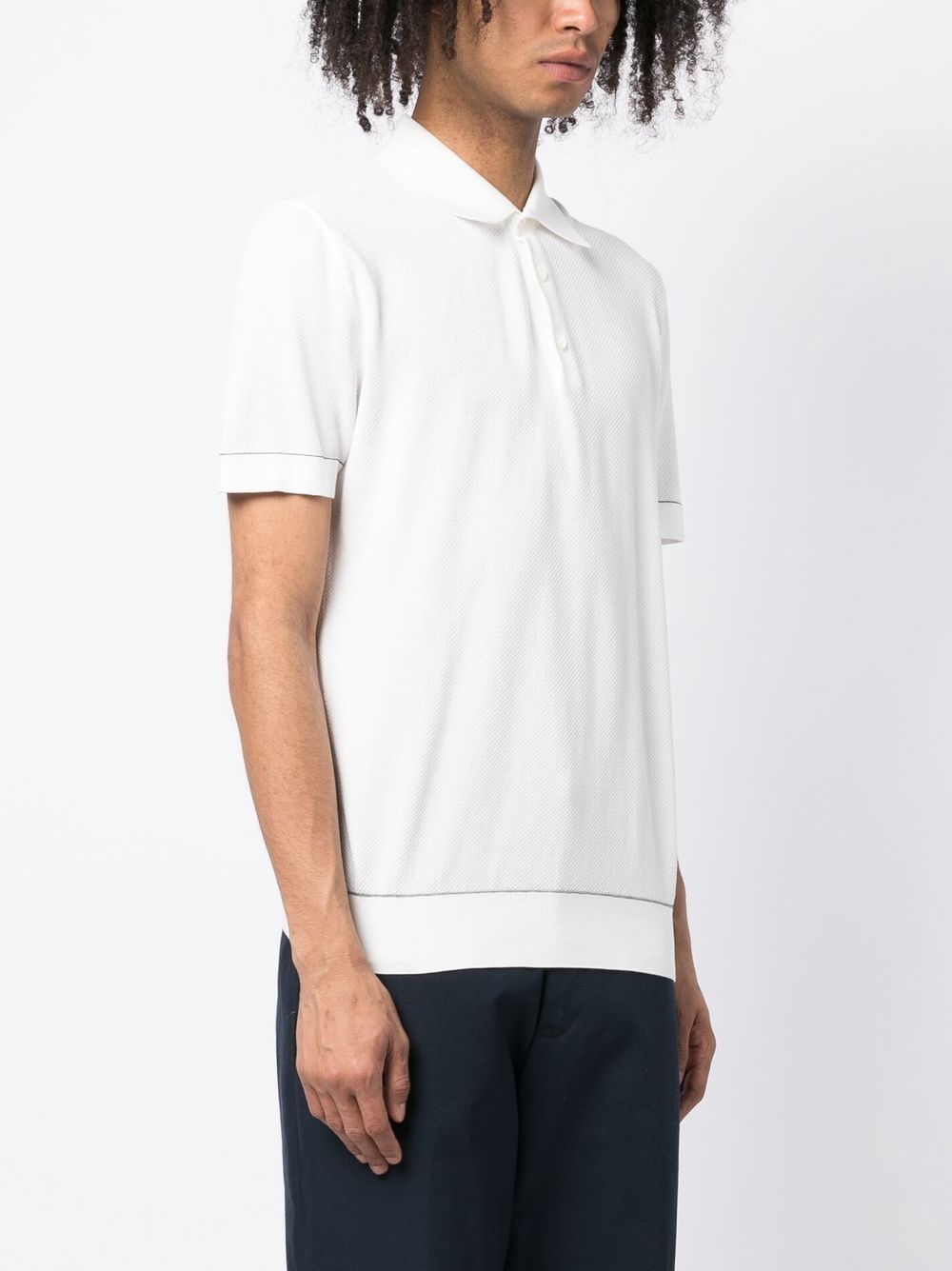 Brioni Men Cotton Polo Shirt BRIONI