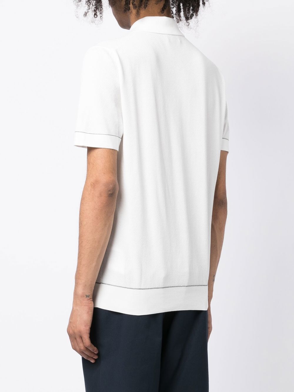 Brioni Men Cotton Polo Shirt BRIONI