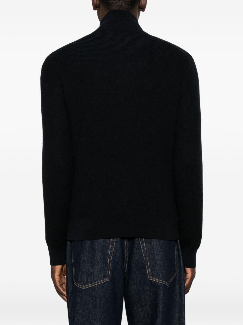 Brioni Men Wool And Cashmere Turtle-Neck Sweater BRIONI