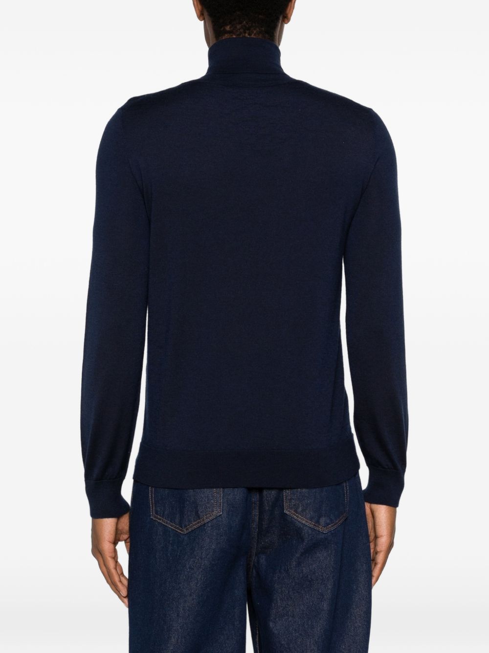 Brioni Men Cashmere And Silk Turtle-Neck Sweater BRIONI