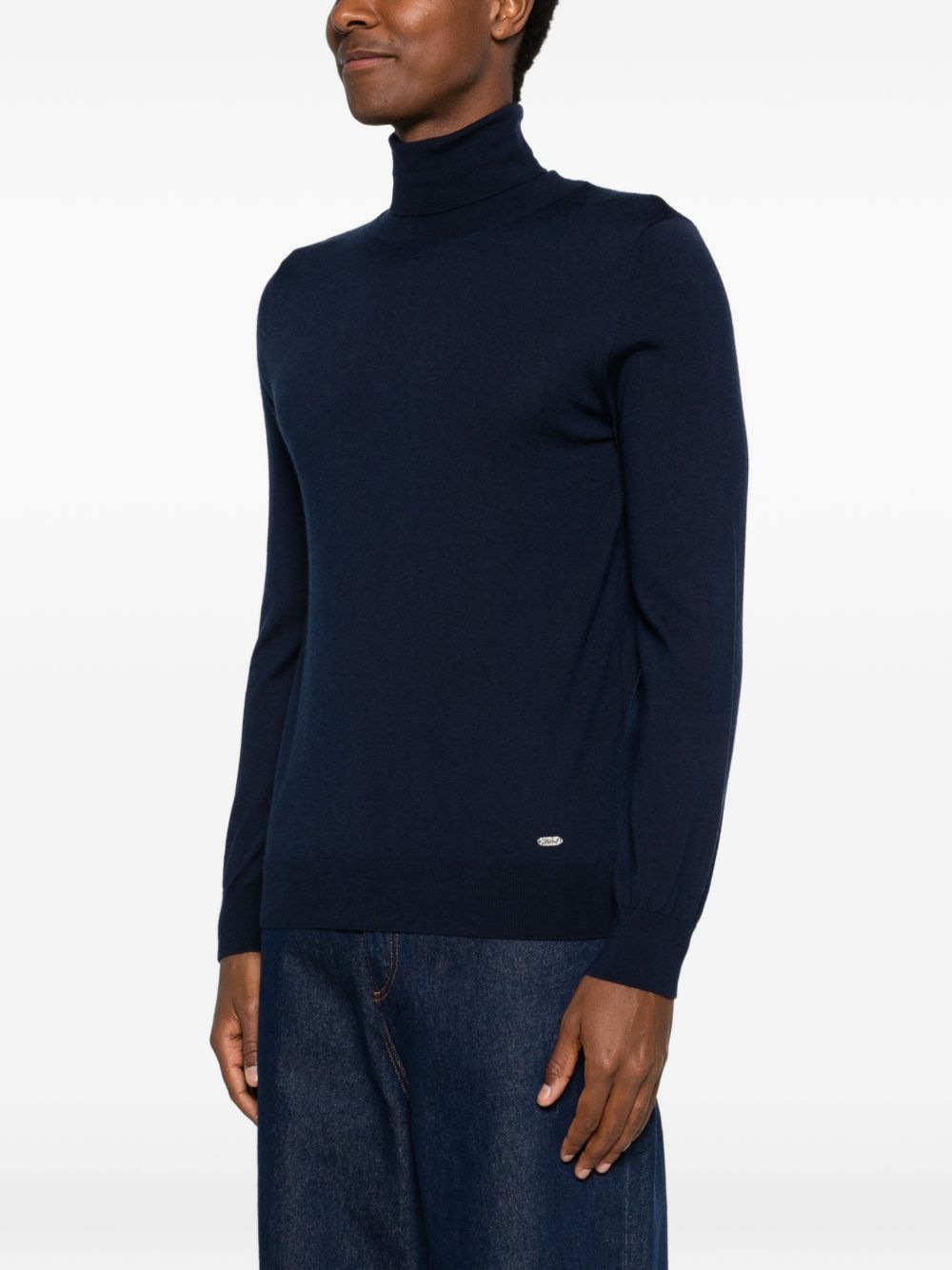 Brioni Men Cashmere And Silk Turtle-Neck Sweater BRIONI
