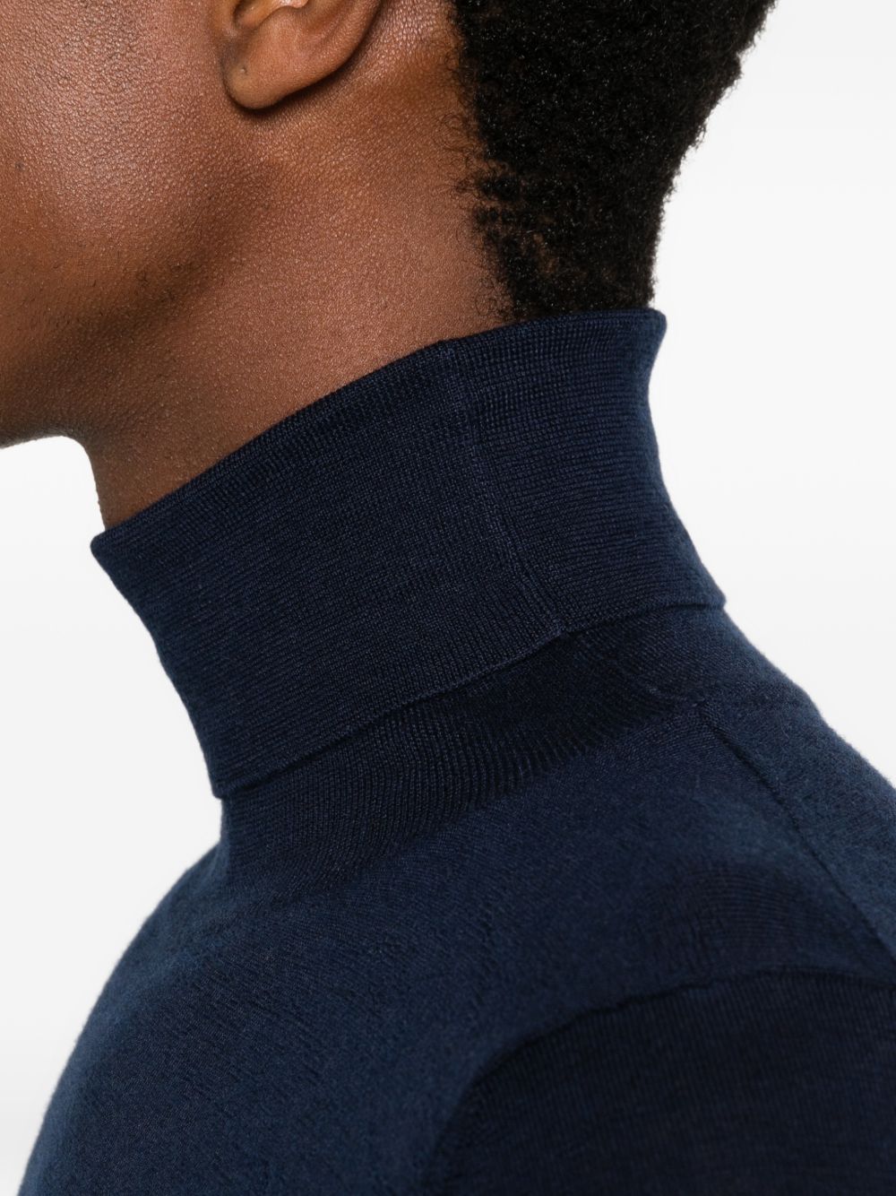 Brioni Men Cashmere And Silk Turtle-Neck Sweater BRIONI