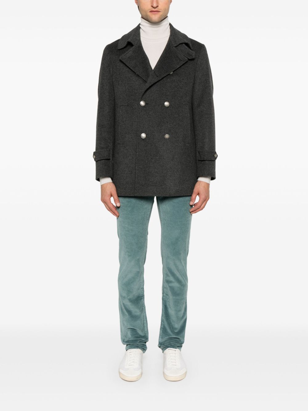 Brioni Men Cashmere And Silk Turtle-Neck Sweater BRIONI